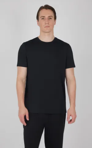 Men's Pique Track Short Sleeve Crew Neck T-Shirt
