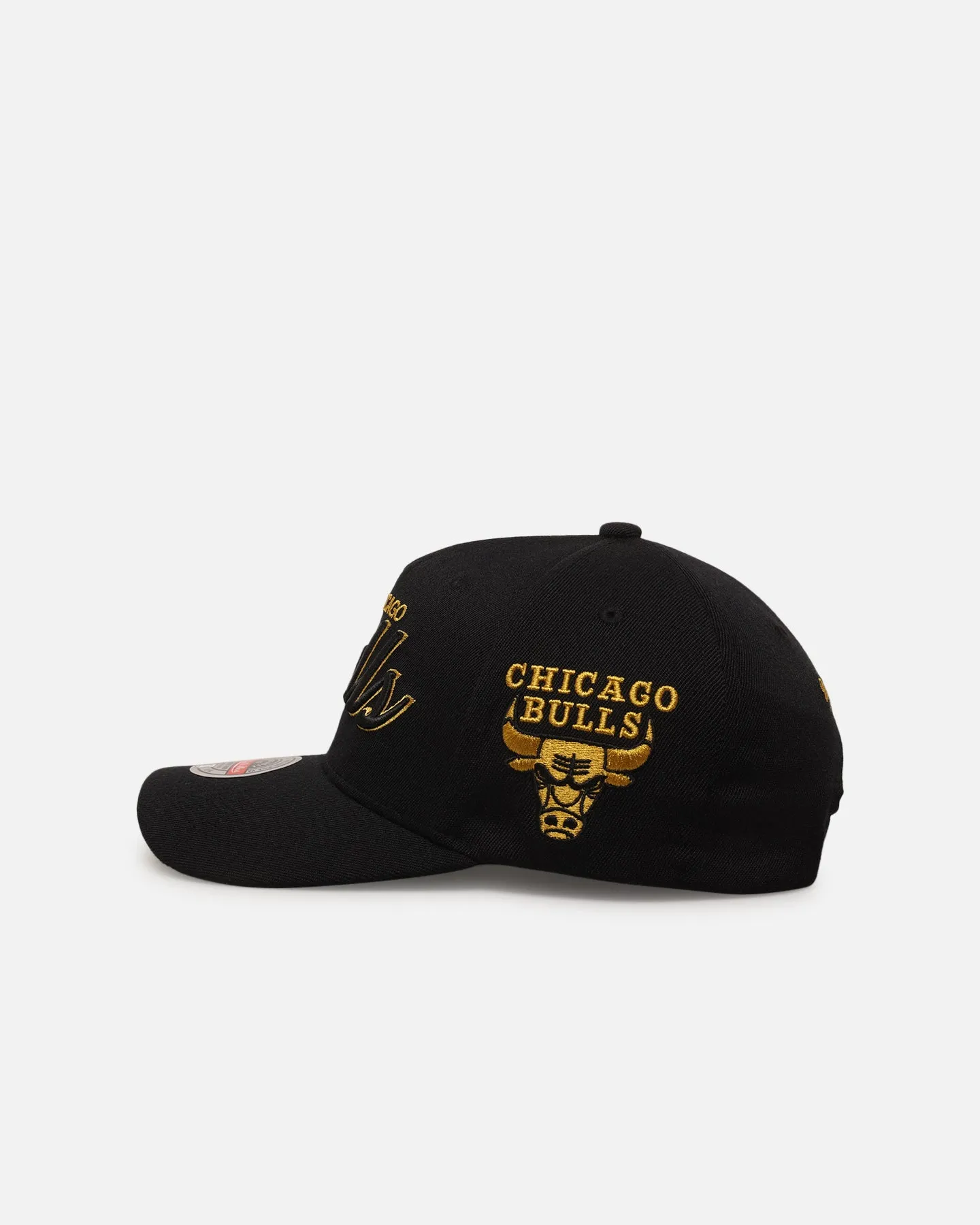 Mitchell & Ness Chicago Bulls 'Team Script' MVP Snapback Black/Gold