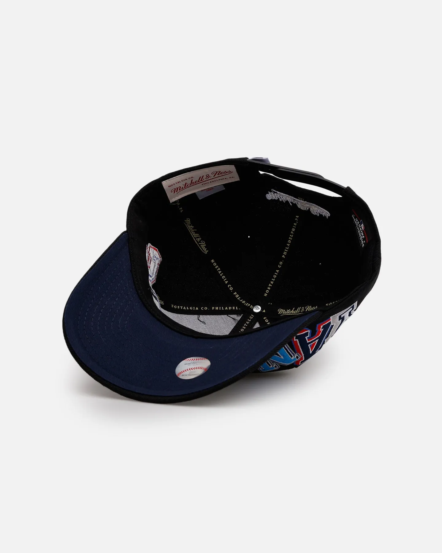 Mitchell & Ness New York Yankees 'Hyper Type' Pro Crown Snapback Black