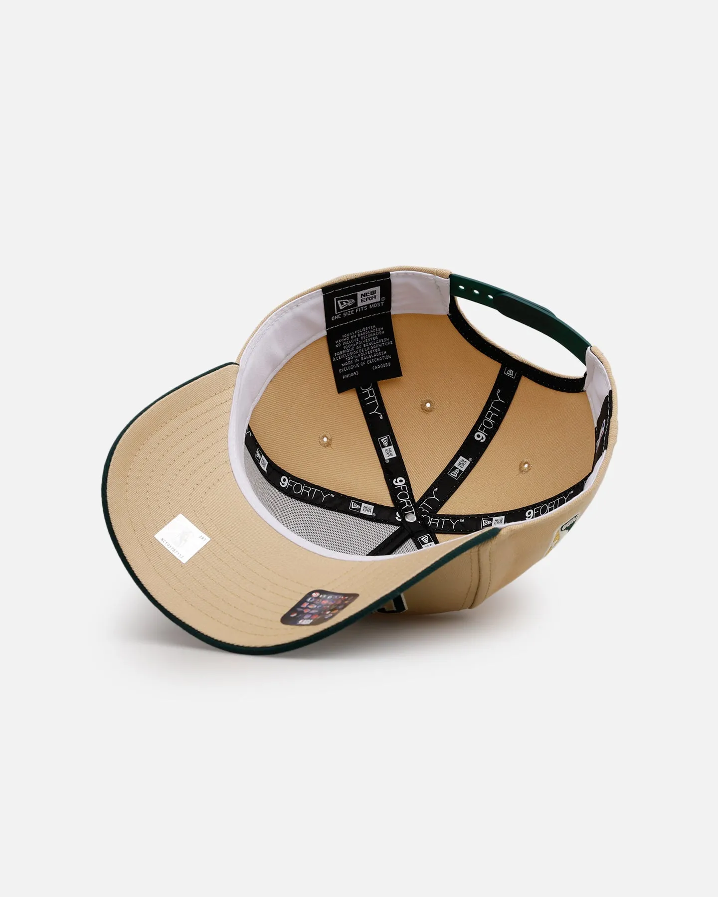 New Era Boston Celtics 'Vintage' 9FORTY A-Frame Snapback Vegas Gold
