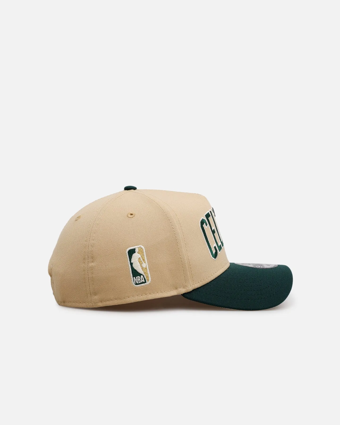 New Era Boston Celtics 'Vintage' 9FORTY A-Frame Snapback Vegas Gold