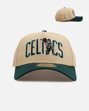 New Era Boston Celtics 'Vintage' 9FORTY A-Frame Snapback Vegas Gold