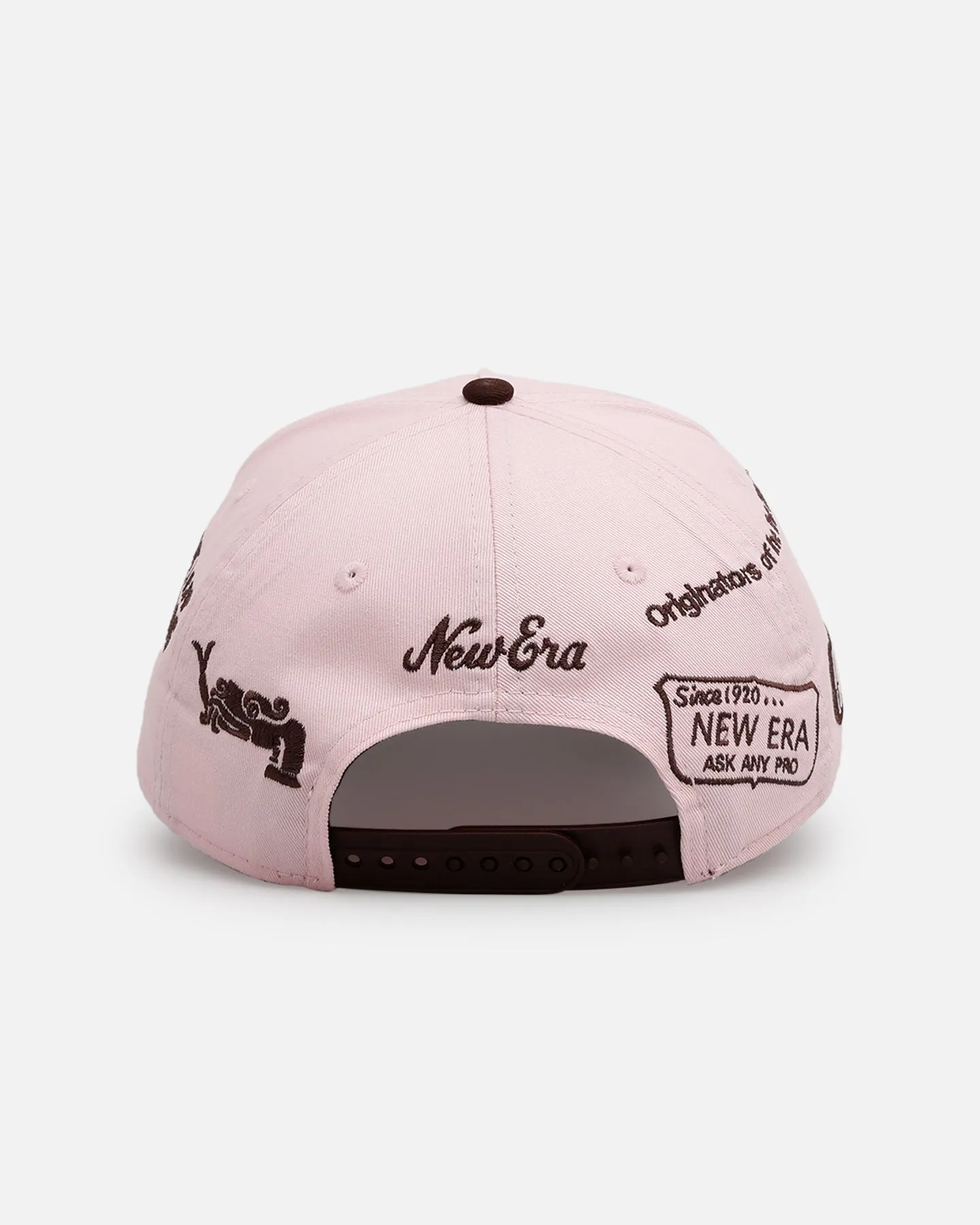 New Era Mexico National Baseball Team 'Mexico Spring Delivery' 9FORTY A-Frame Snapback Pink/Brown