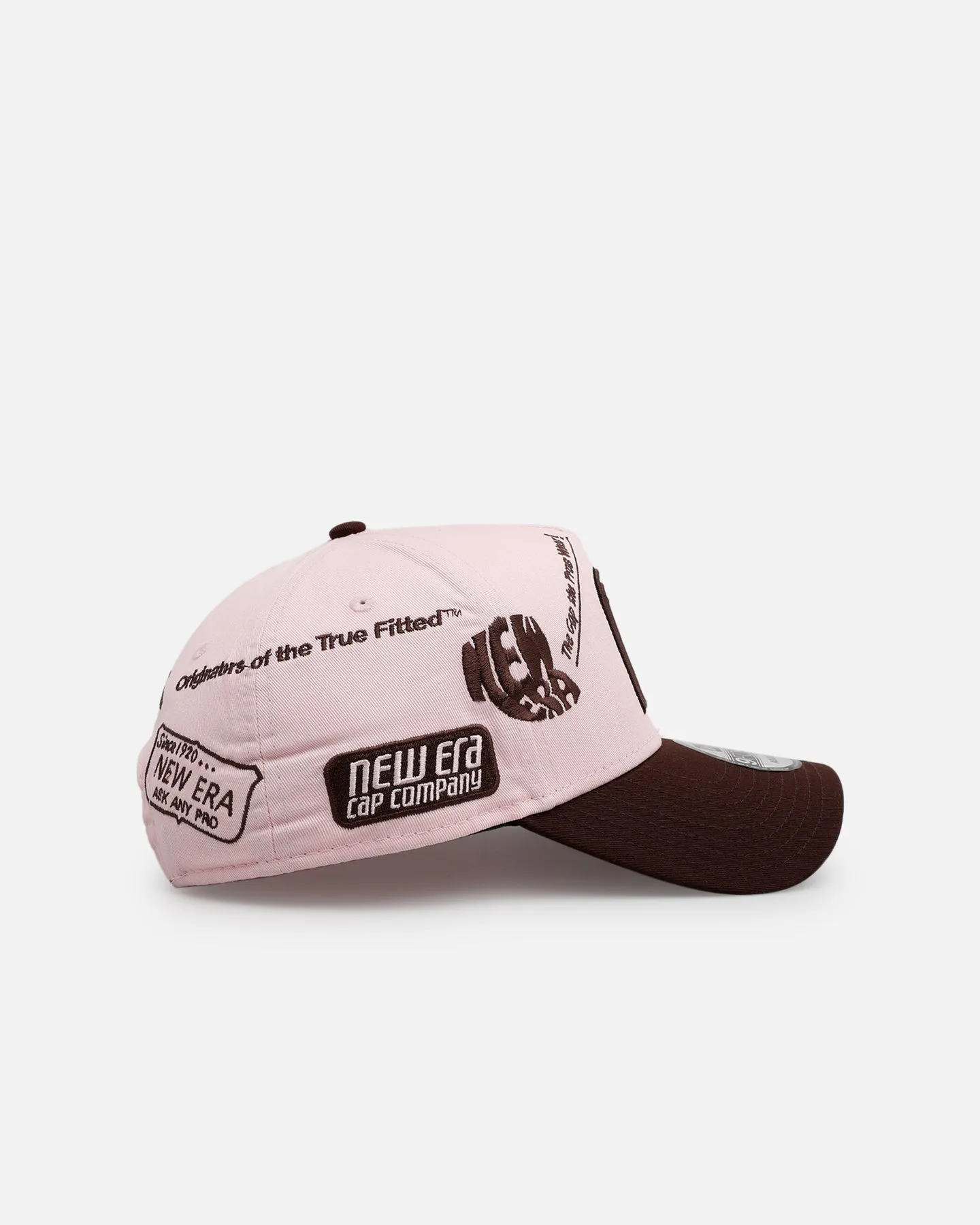 New Era Mexico National Baseball Team 'Mexico Spring Delivery' 9FORTY A-Frame Snapback Pink/Brown