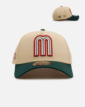 New Era Mexico National Baseball Team 'Vintage' 9FORTY A-Frame Snapback Vegas Gold