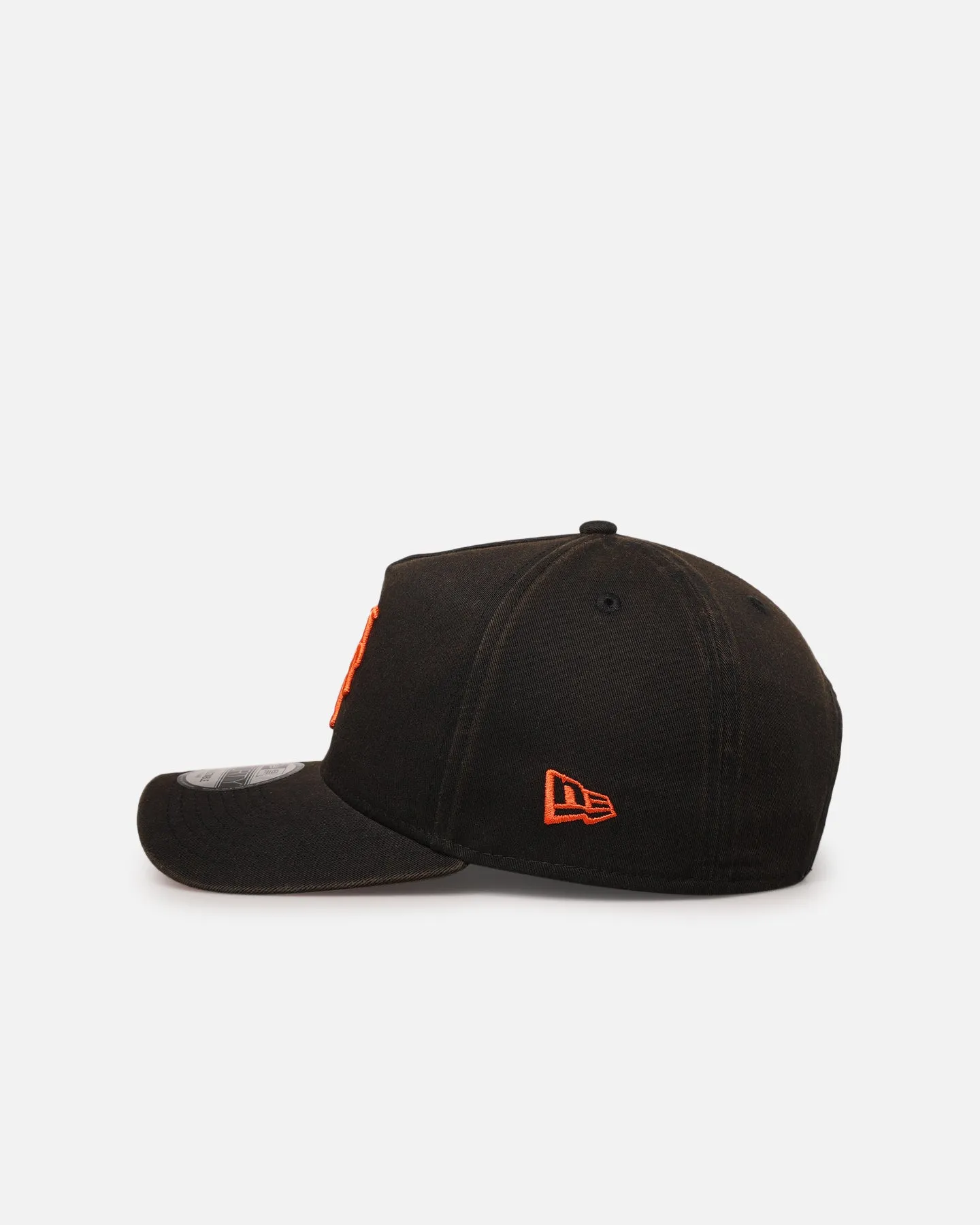 New Era New York Mets 'Sunbleached' 9FORTY A-Frame Snapback Washed Black
