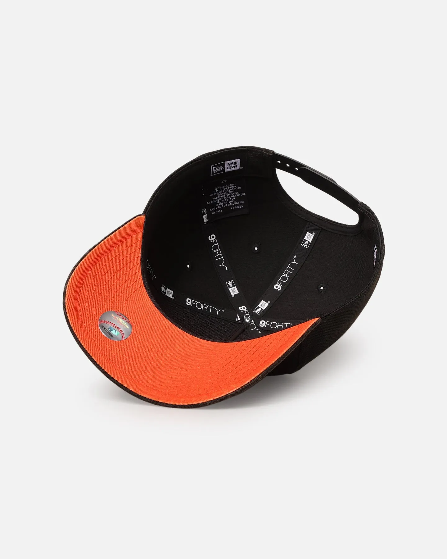 New Era New York Mets 'Sunbleached' 9FORTY A-Frame Snapback Washed Black