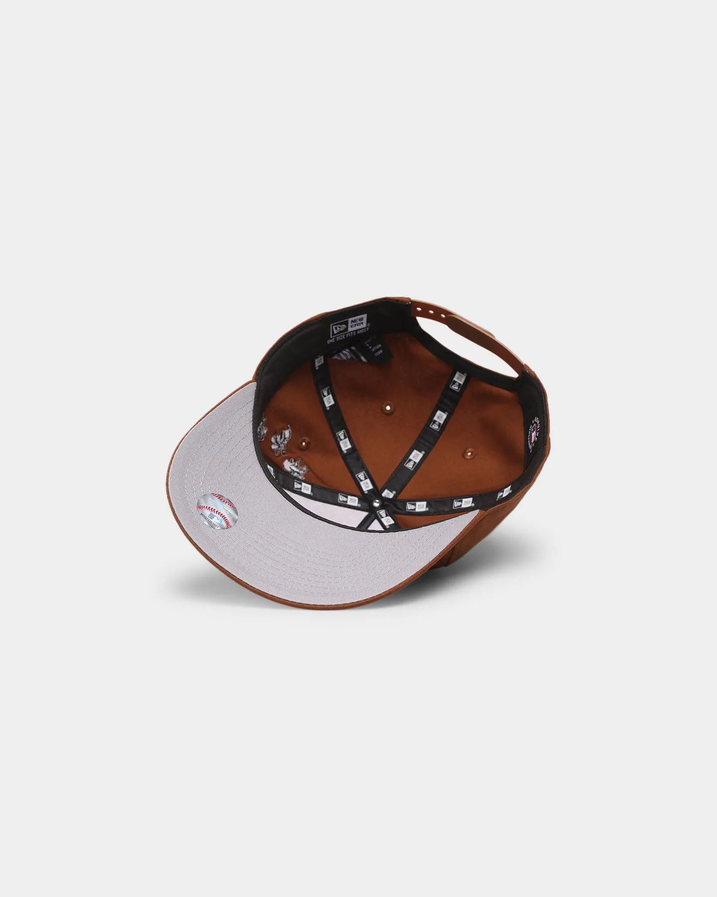 New Era New York Yankees 'Spider Crown' Old Golfer Snapback Chocolate