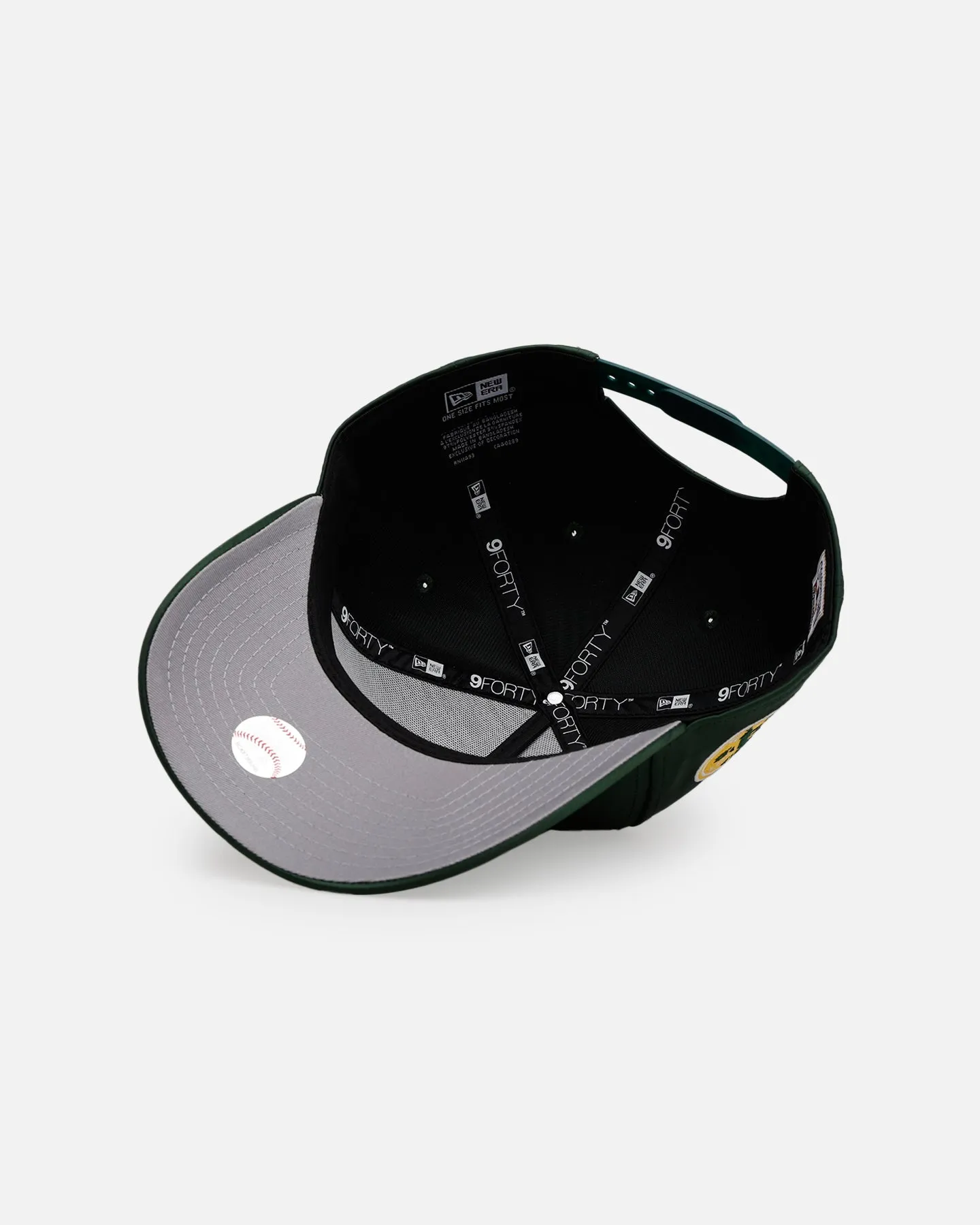 New Era Oakland Athletics 'Team Color Satin' 9FORTY A-Frame Snapback Official Team Color