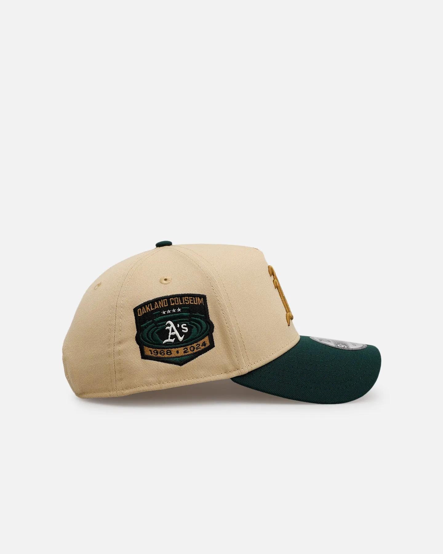 New Era Oakland Athletics 'Vintage' 9FORTY A-Frame Snapback Vegas Gold