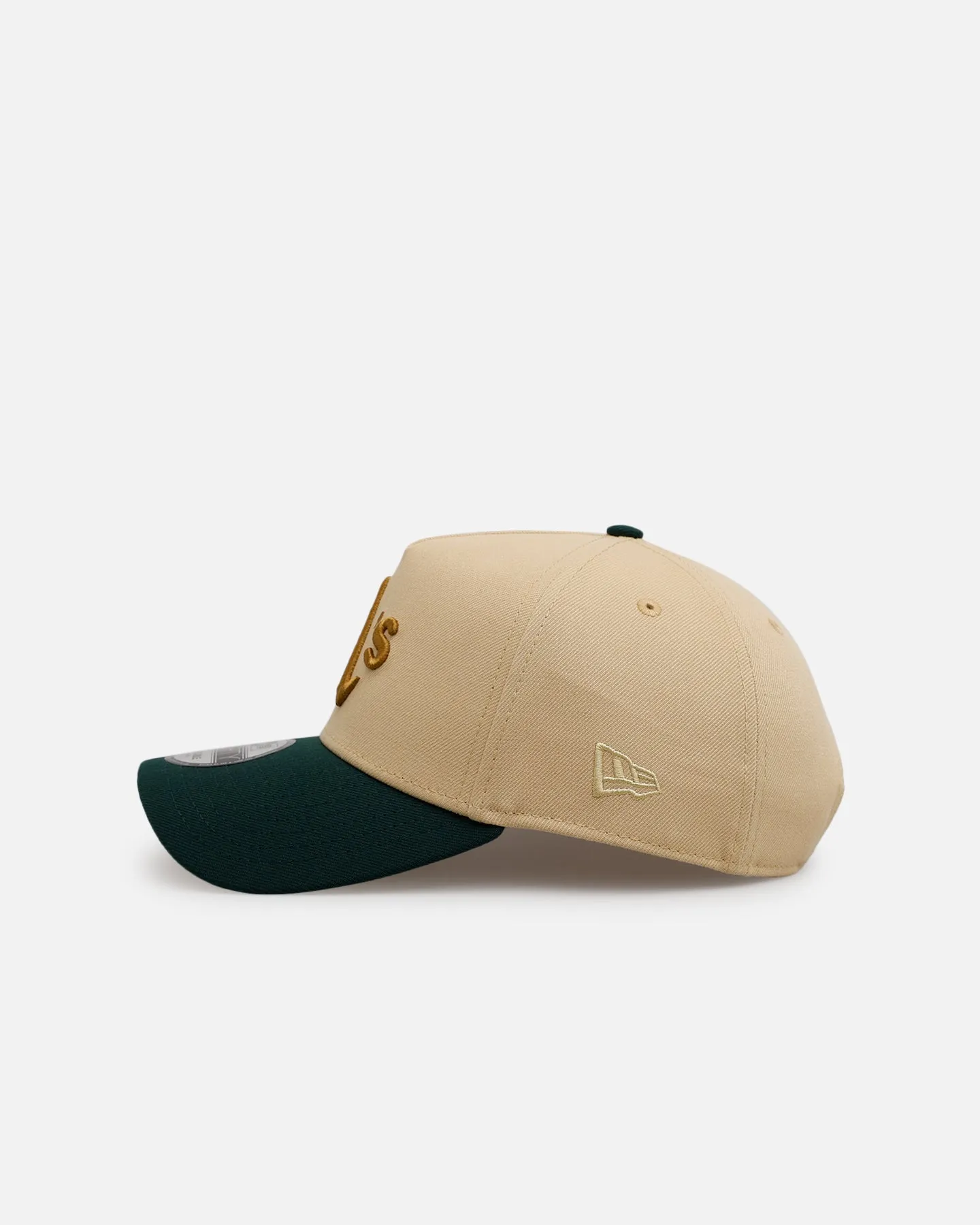 New Era Oakland Athletics 'Vintage' 9FORTY A-Frame Snapback Vegas Gold