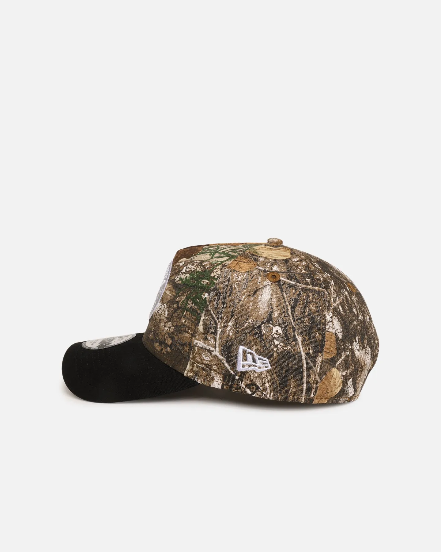 New Era Parramatta Eels 'NRL Real Tree' 9FORTY A-Frame Snapback Real Tree Camo