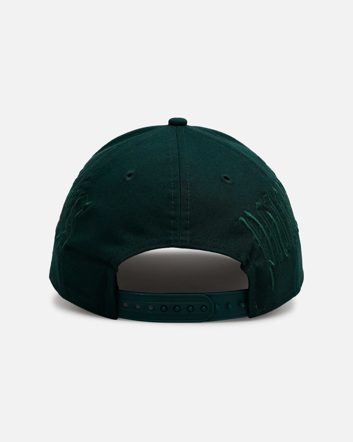 New Era Philadelphia Eagles 'Gothic Script Two Tone' 9FORTY A-Frame Snapback Dark Green/Black
