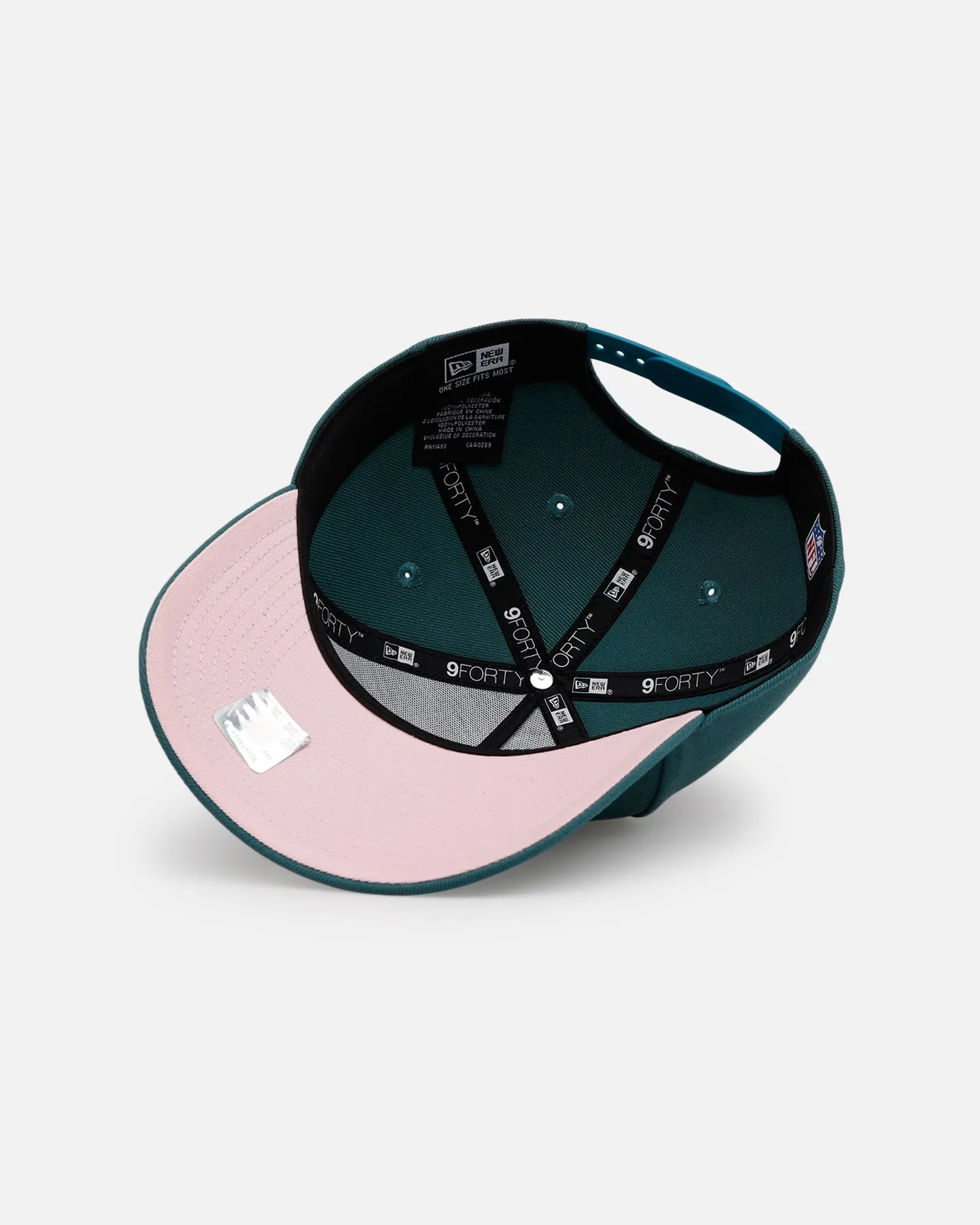 New Era Philadelphia Eagles 'Team Color Hearts' 9FORTY A-Frame Snapback Official Team Color