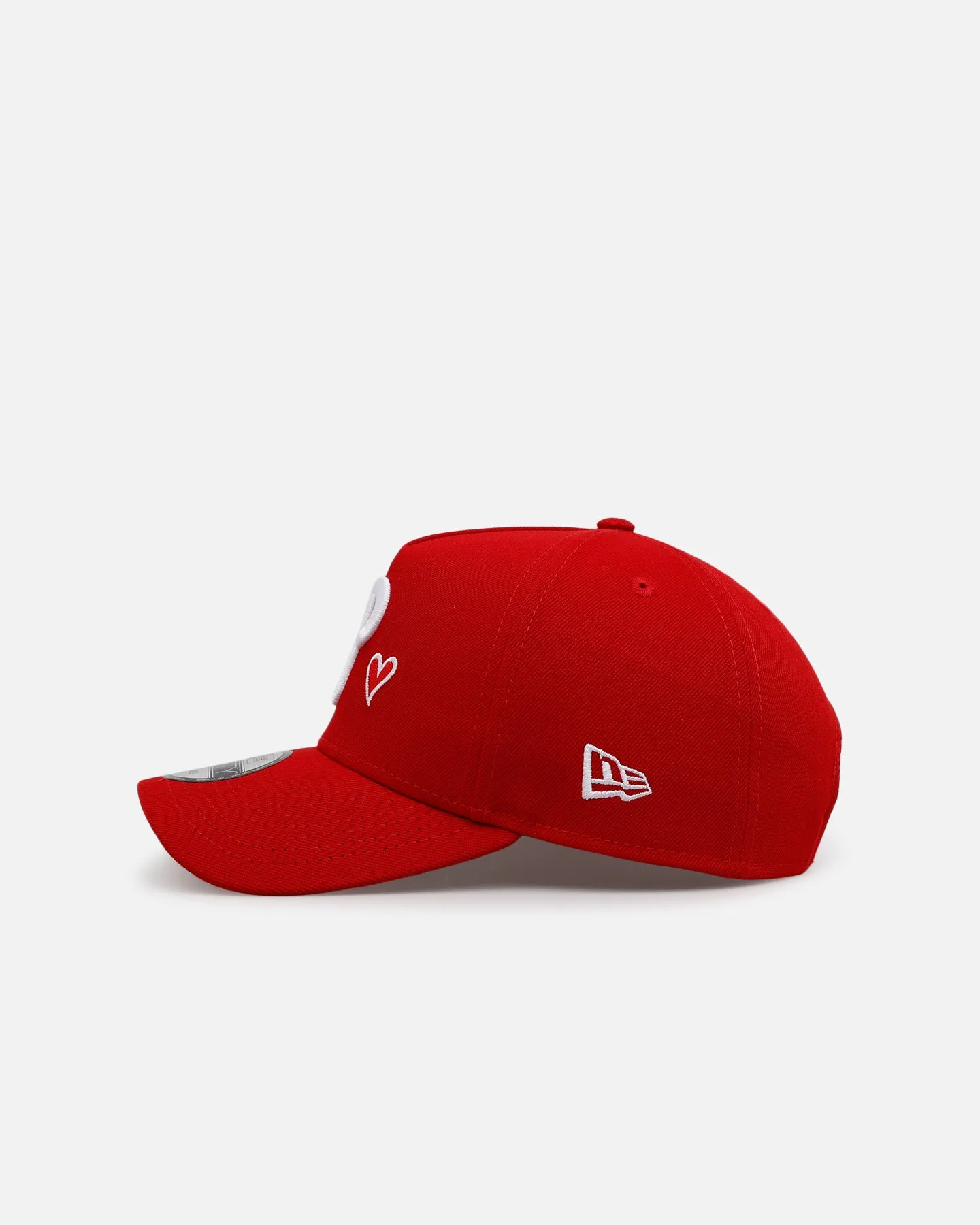 New Era Philadelphia Phillies 'Team Color Hearts' 9FORTY A-Frame Snapback Red