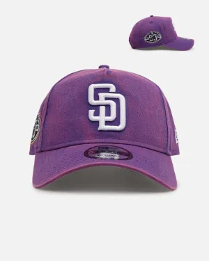 New Era San Diego Padres 'Washed Purple' 9FORTY A-Frame Snapback Washed Purple