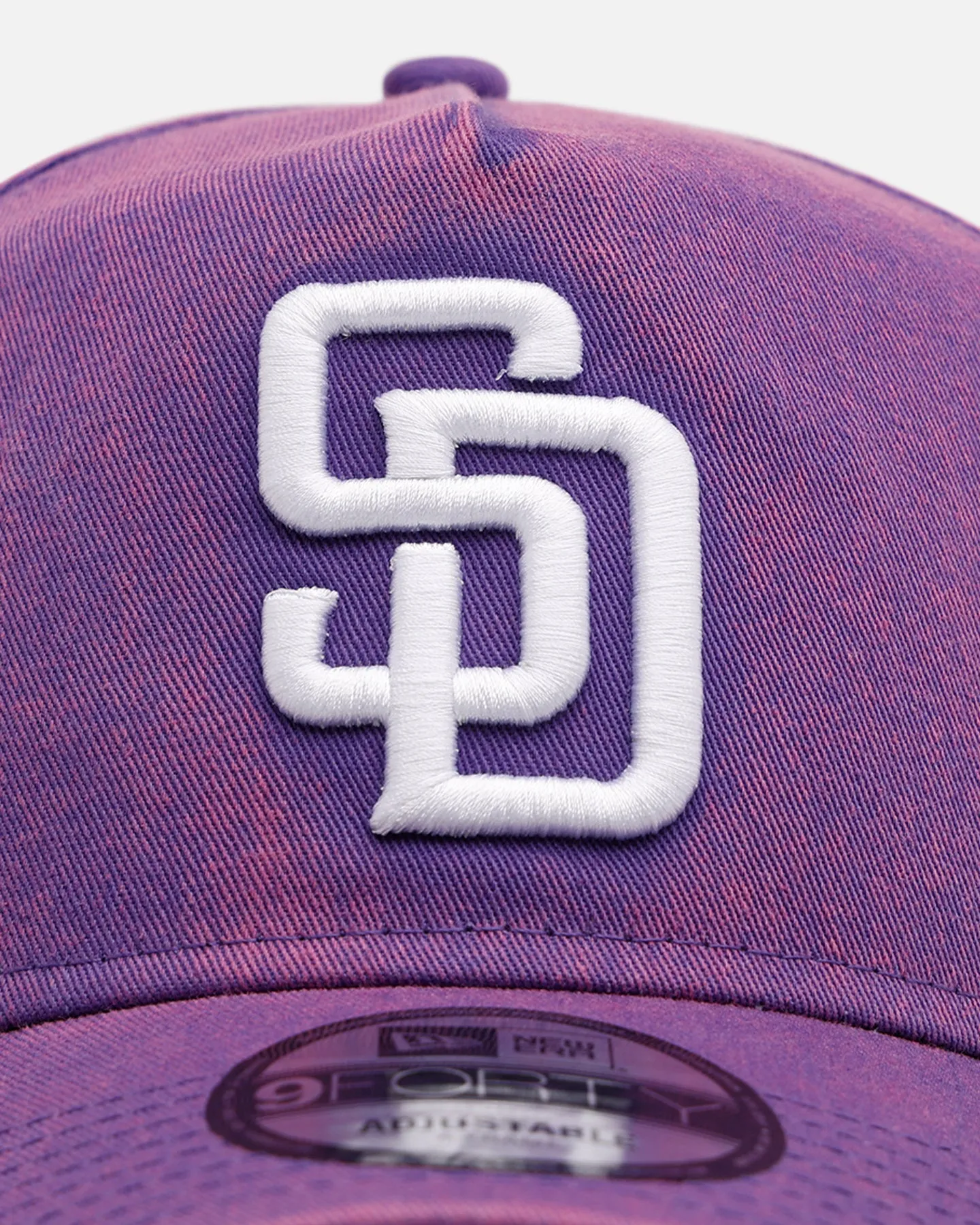 New Era San Diego Padres 'Washed Purple' 9FORTY A-Frame Snapback Washed Purple