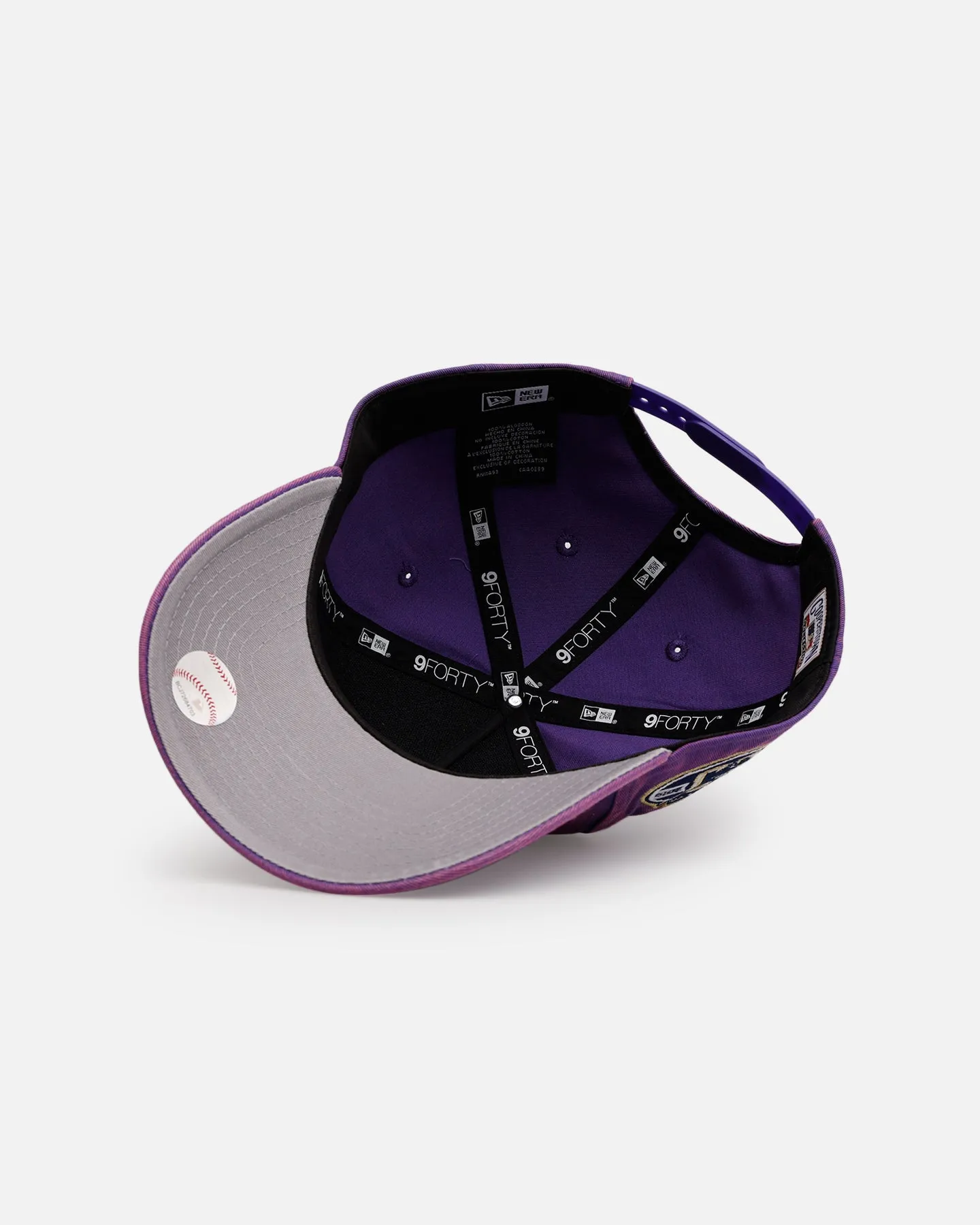 New Era San Diego Padres 'Washed Purple' 9FORTY A-Frame Snapback Washed Purple