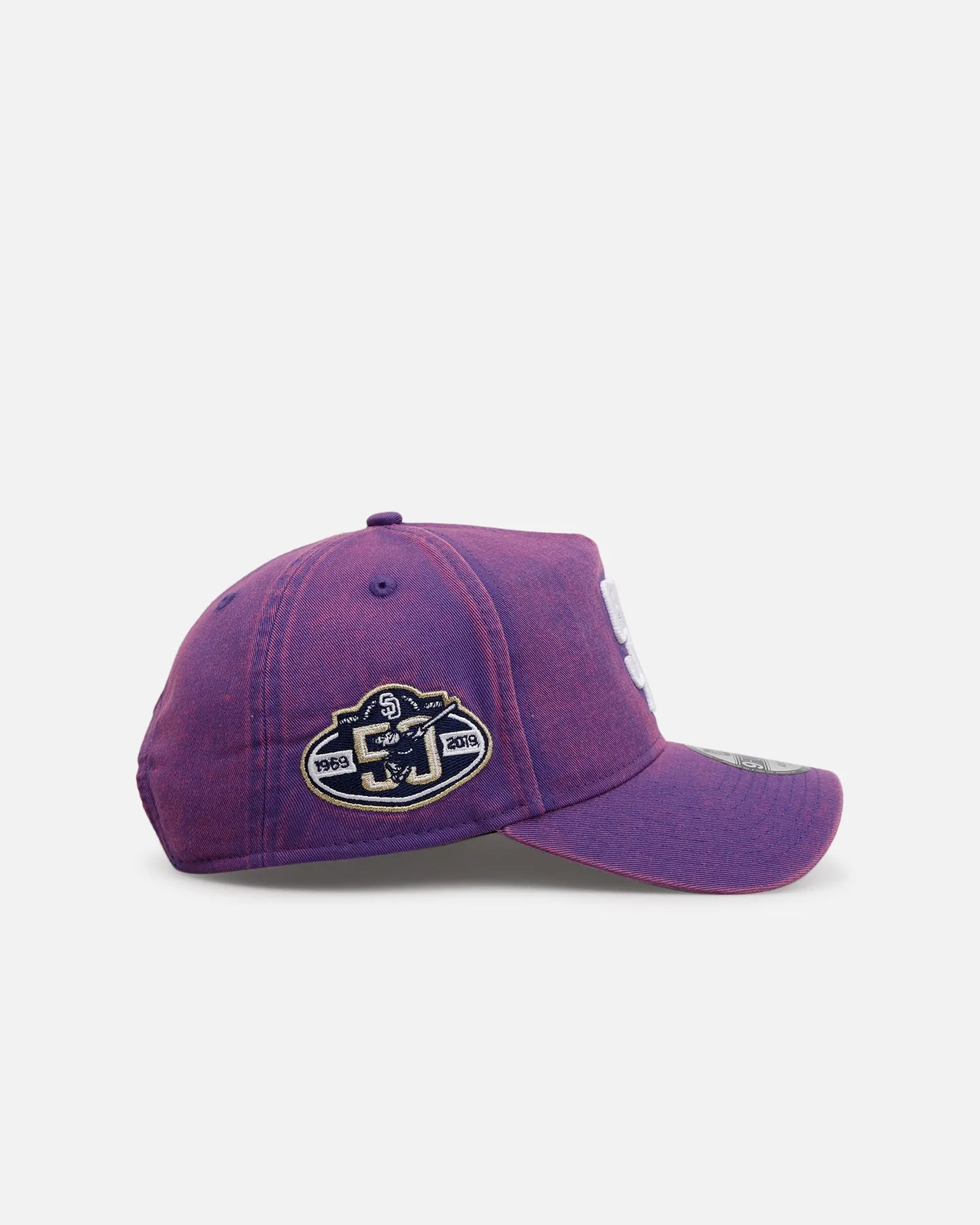New Era San Diego Padres 'Washed Purple' 9FORTY A-Frame Snapback Washed Purple