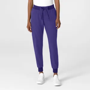 Nova Women's Jogger Utility Scrub Pant - Grape