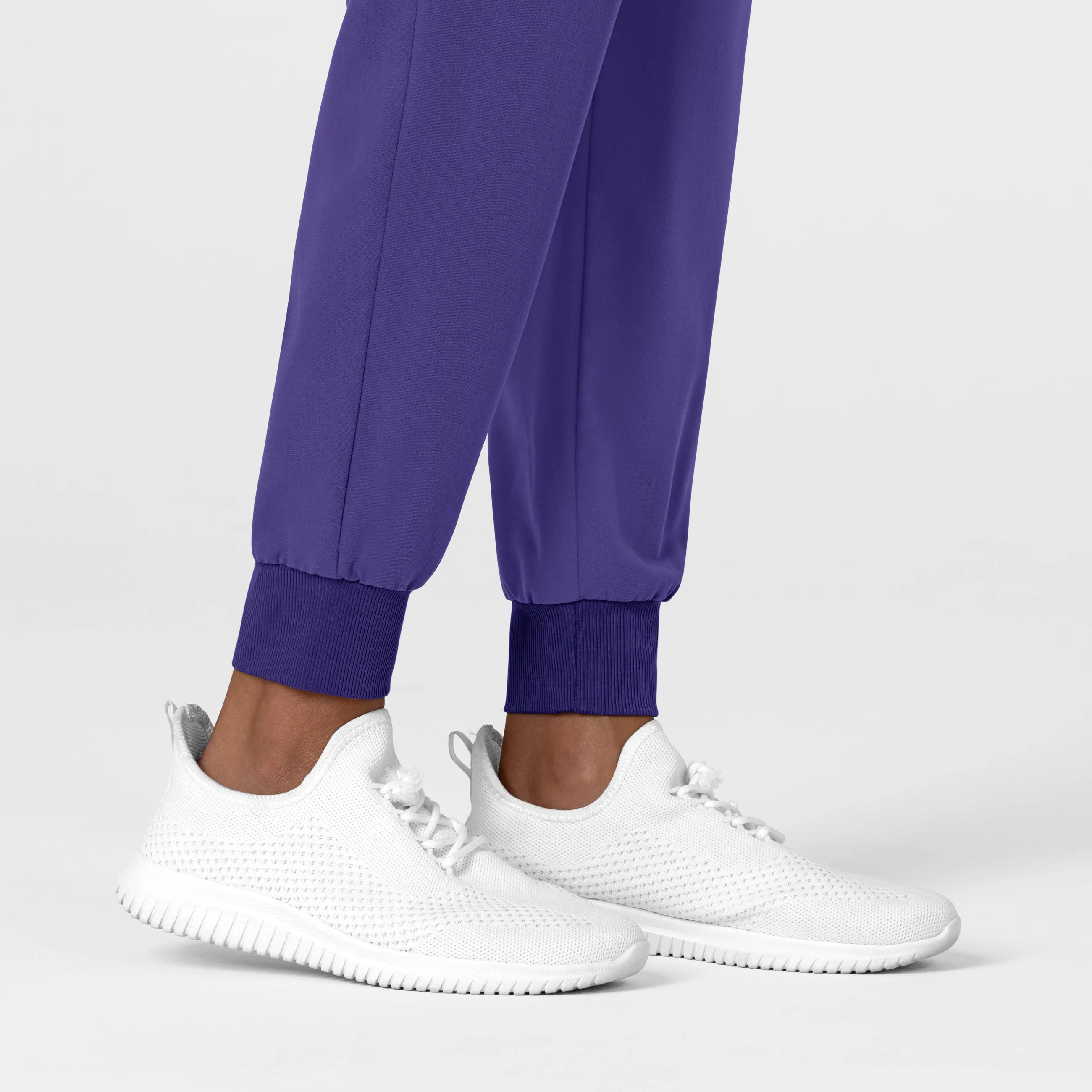 Nova Women's Jogger Utility Scrub Pant - Grape