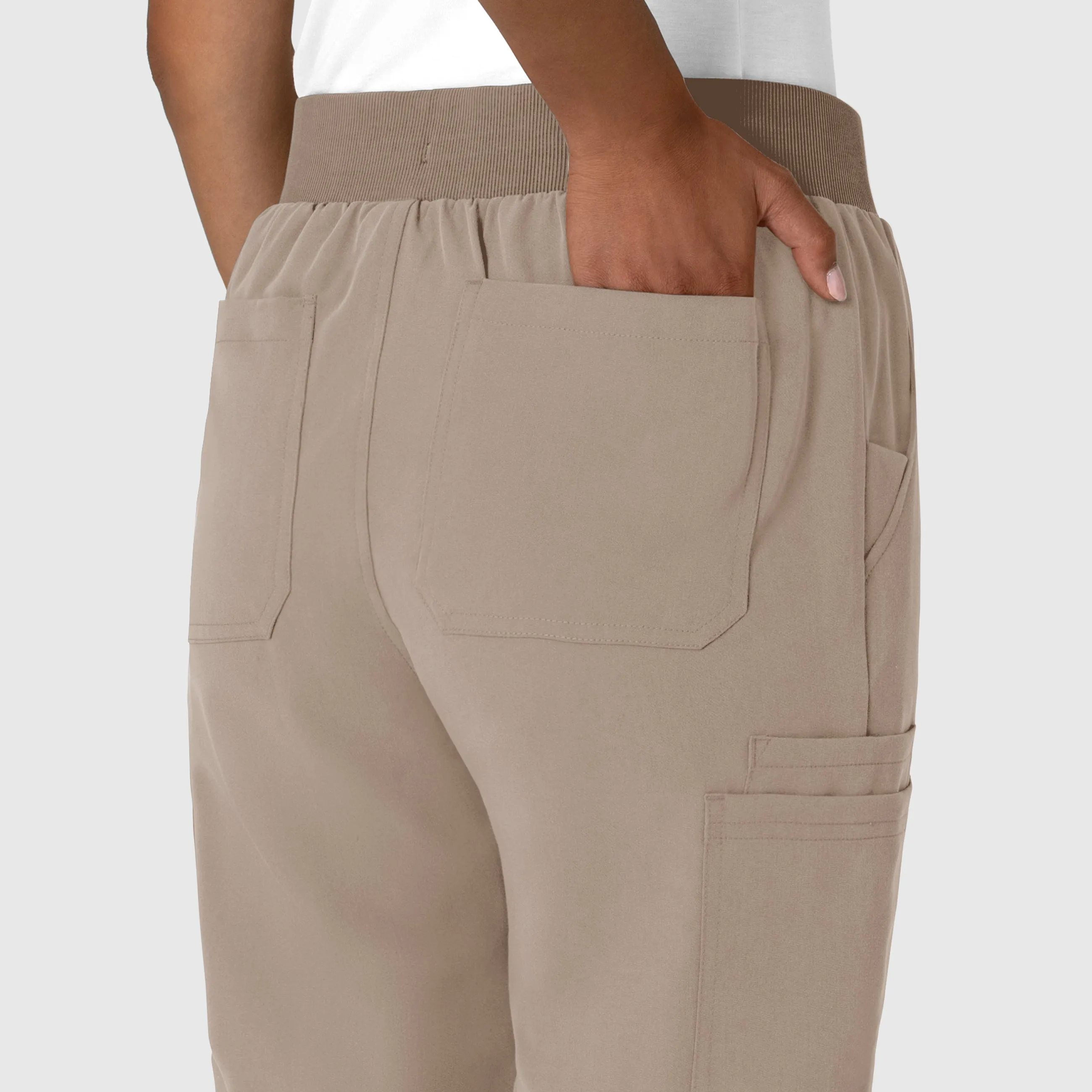 Nova Women's Jogger Utility Scrub Pant - Haze