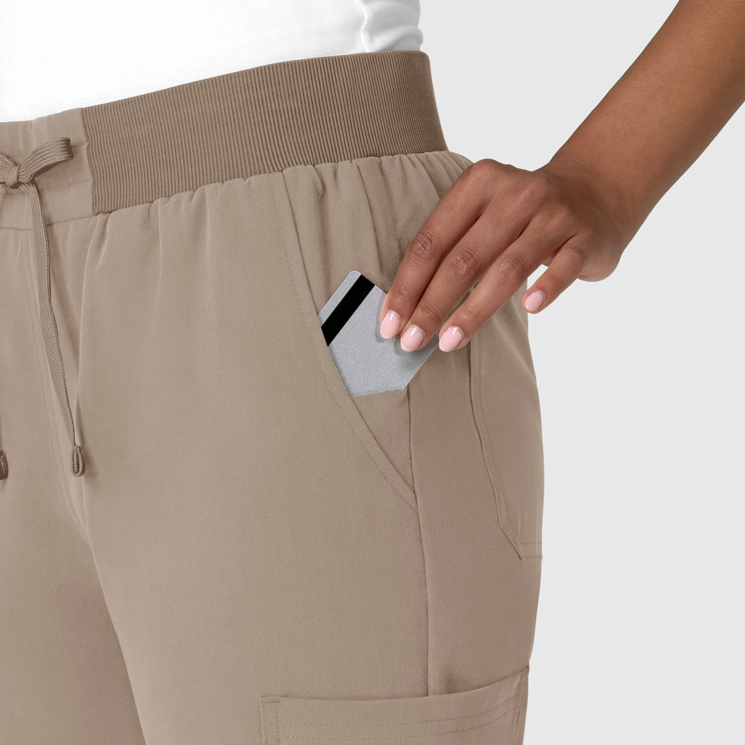 Nova Women's Jogger Utility Scrub Pant - Haze