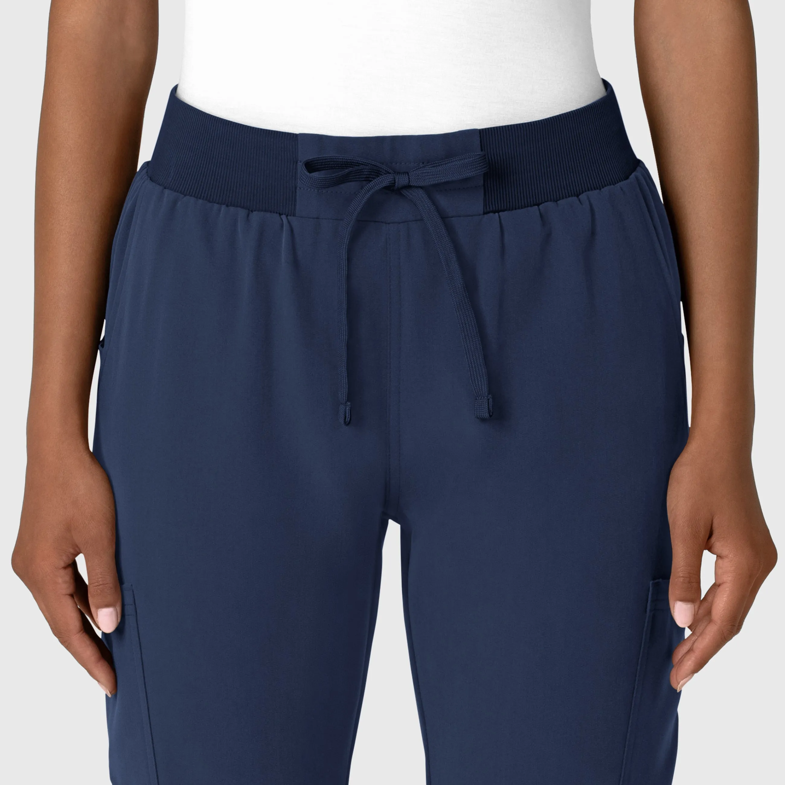 Nova Women's Jogger Utility Scrub Pant - Navy