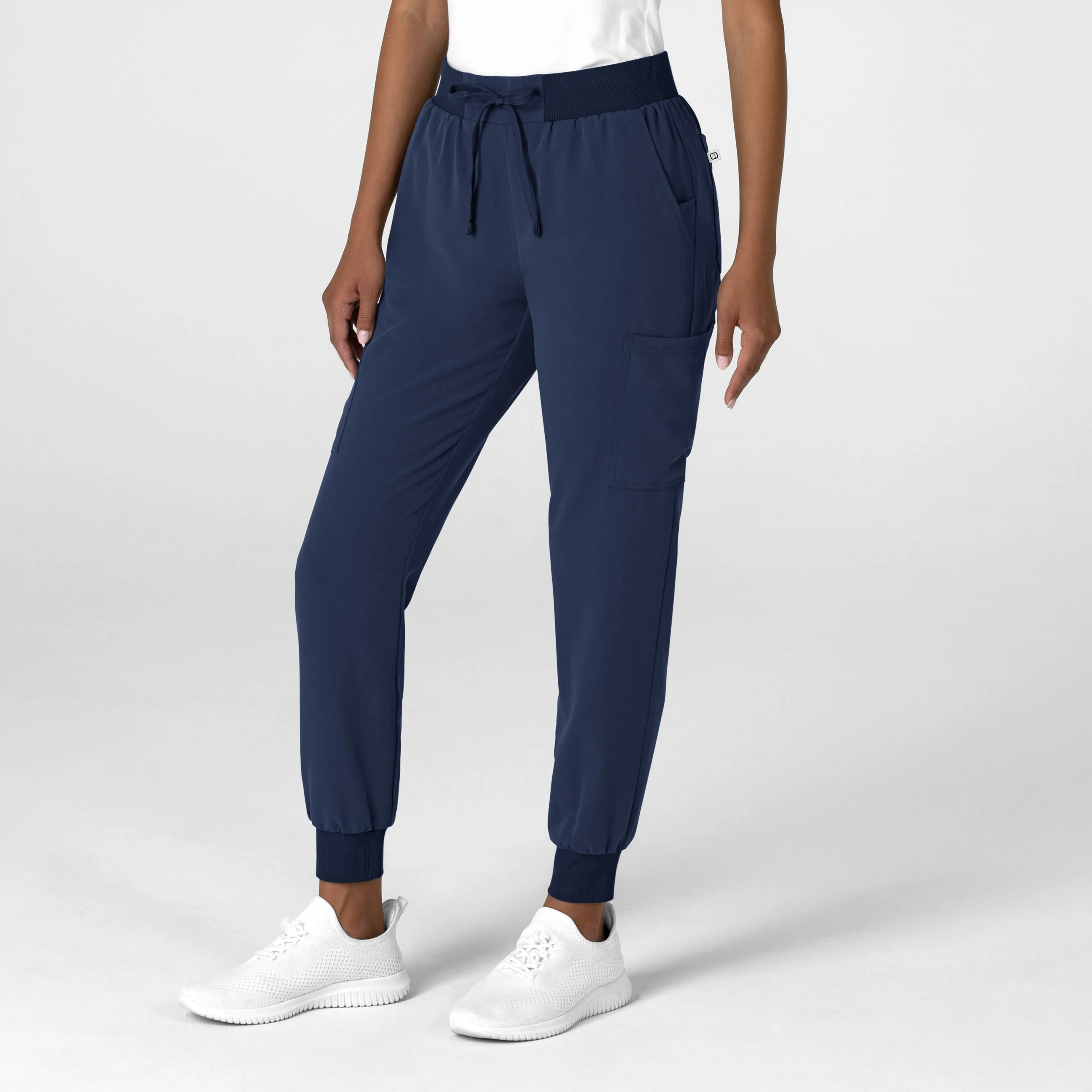 Nova Women's Jogger Utility Scrub Pant - Navy