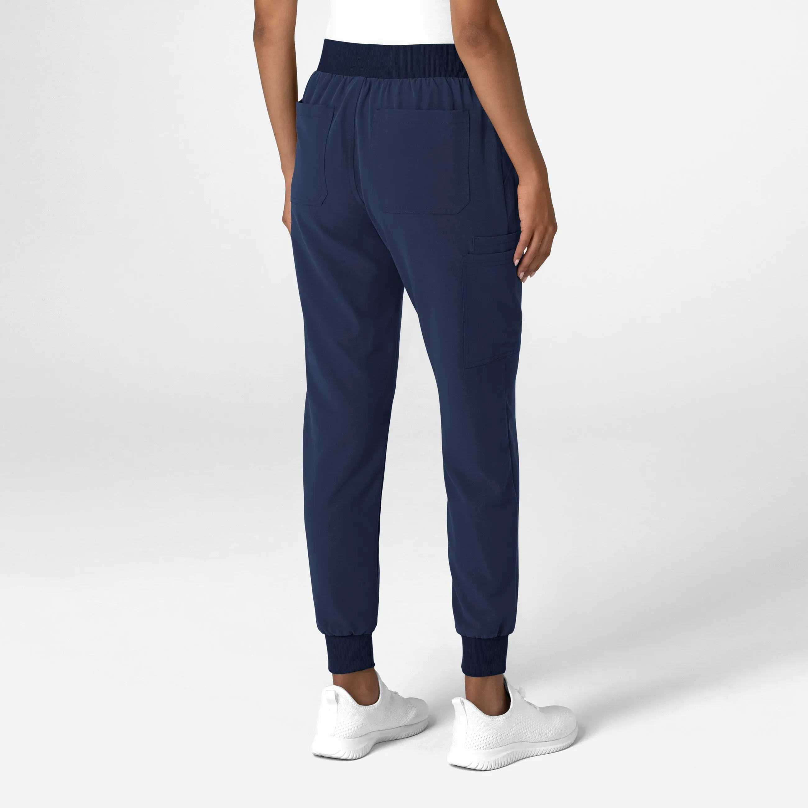Nova Women's Jogger Utility Scrub Pant - Navy