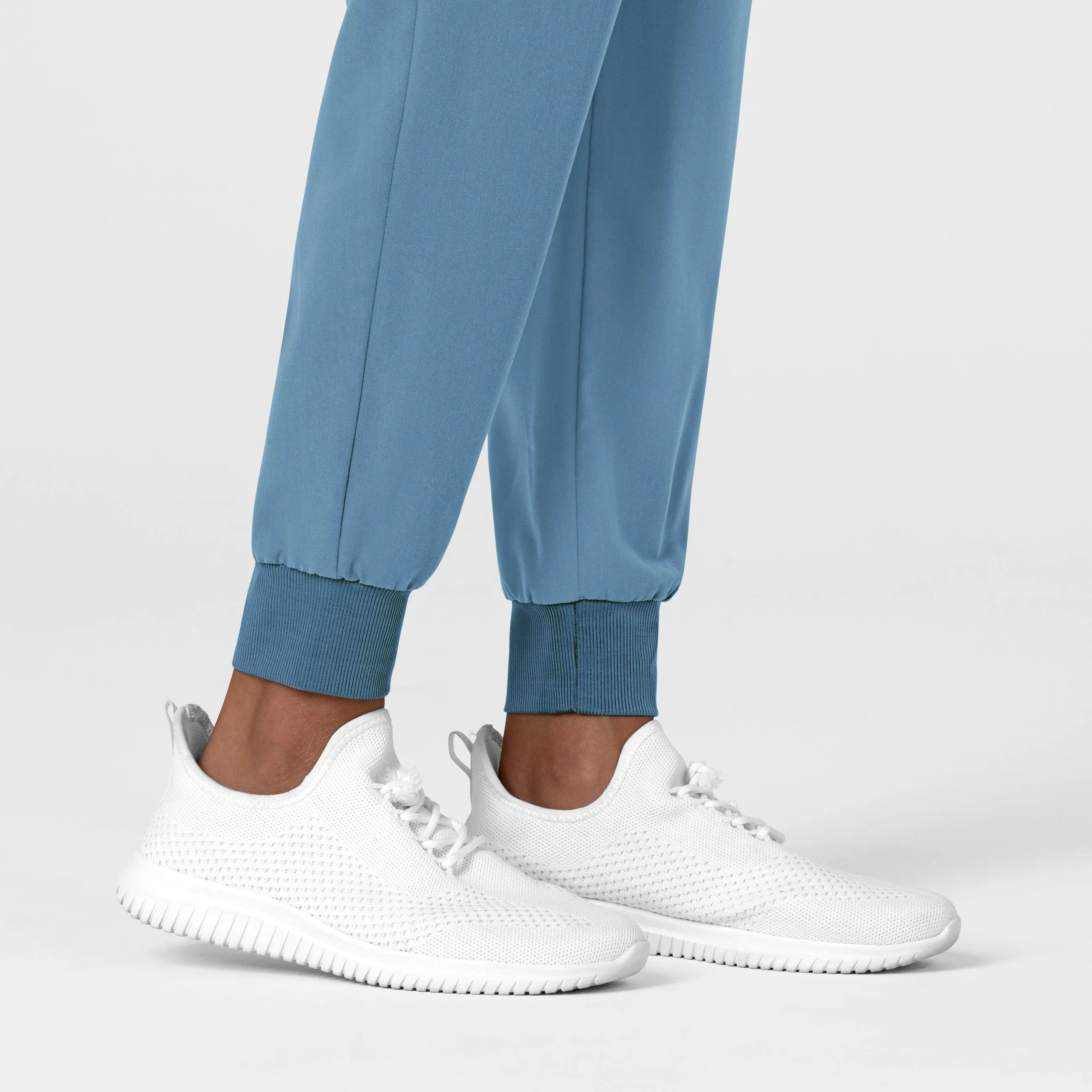 Nova Women's Jogger Utility Scrub Pant - Pacific Blue