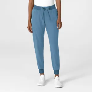 Nova Women's Jogger Utility Scrub Pant - Pacific Blue