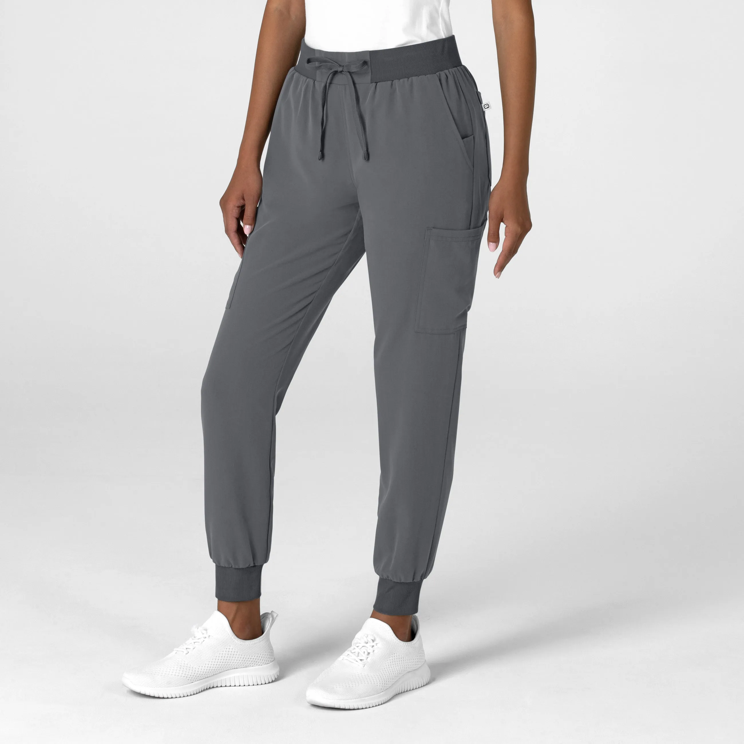 Nova Women's Jogger Utility Scrub Pant - Pewter