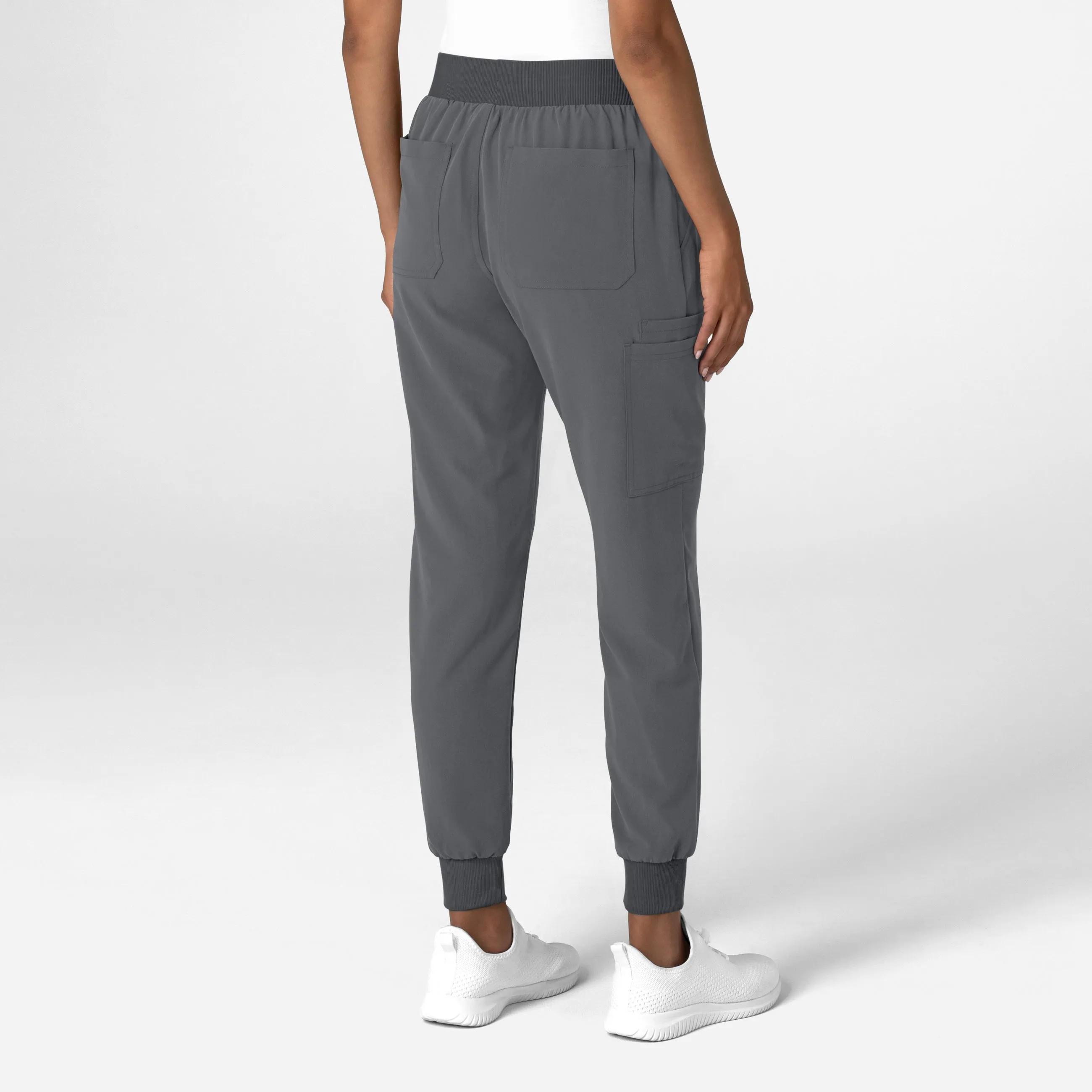 Nova Women's Jogger Utility Scrub Pant - Pewter