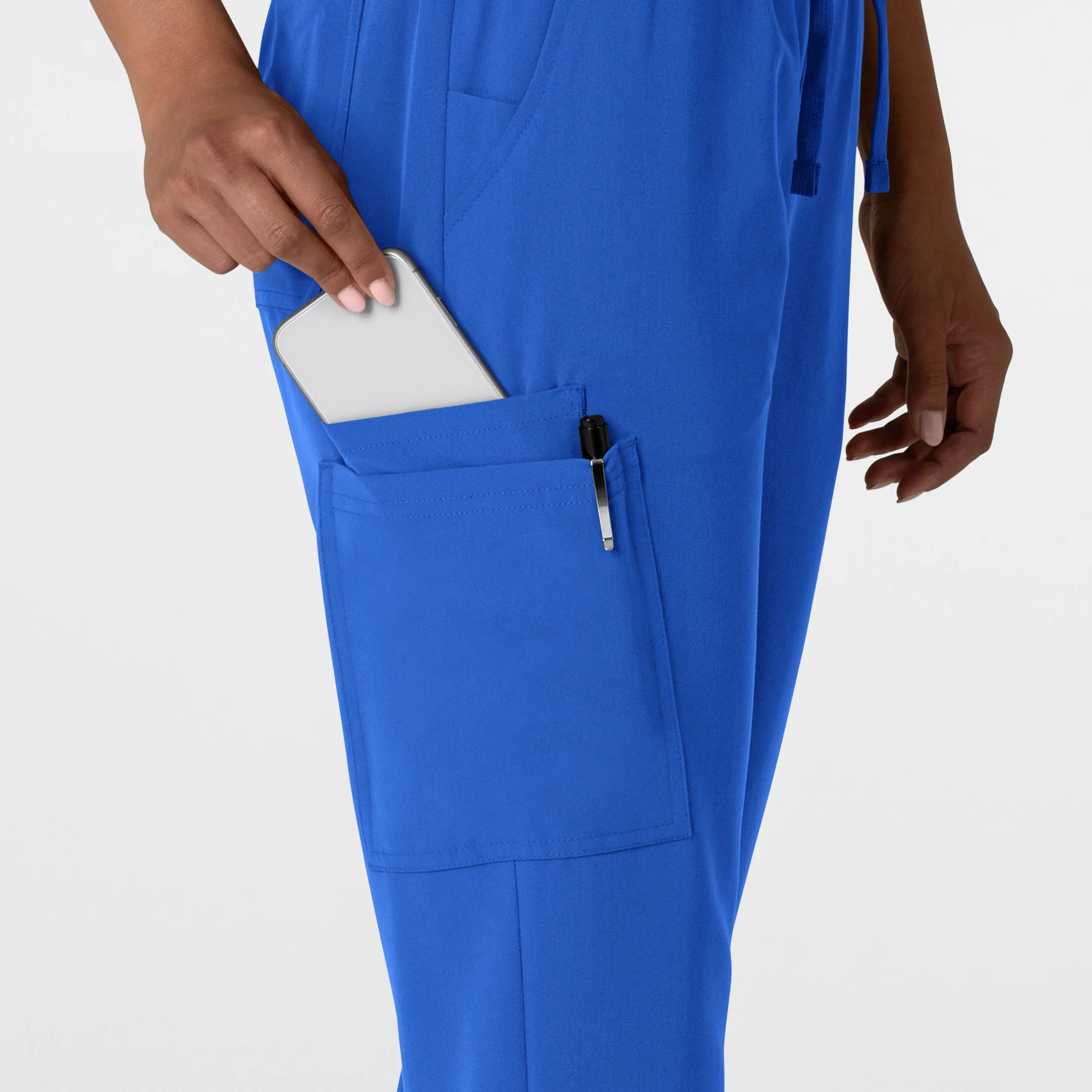 Nova Women's Jogger Utility Scrub Pant - Royal