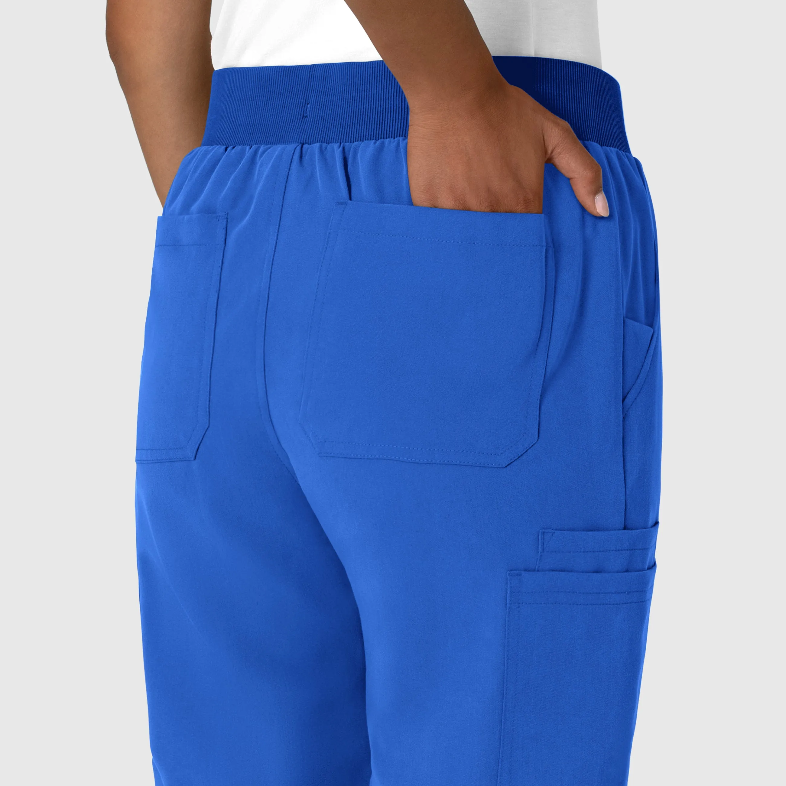 Nova Women's Jogger Utility Scrub Pant - Royal