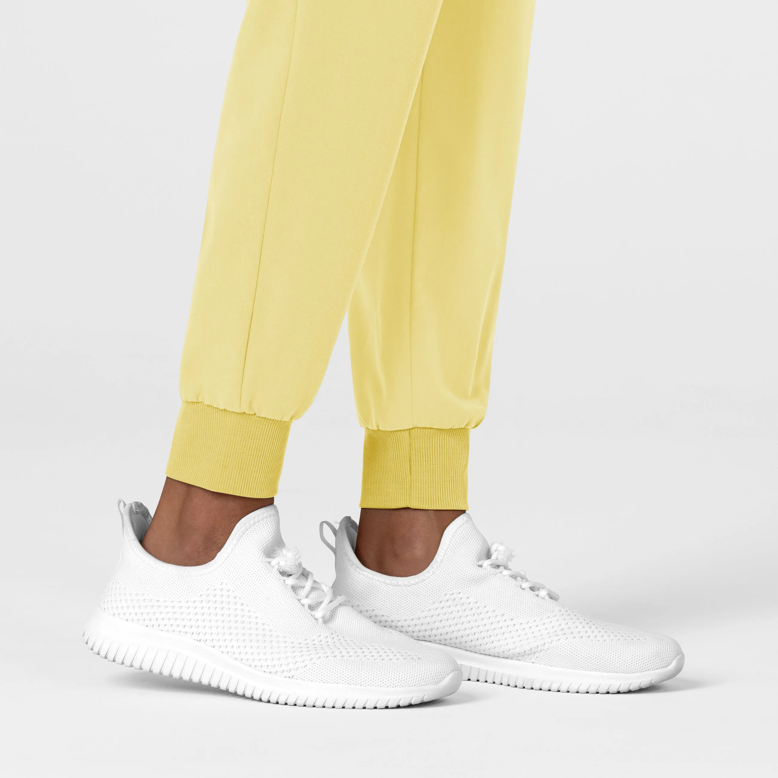 Nova Women's Jogger Utility Scrub Pant - Sunshine Yellow