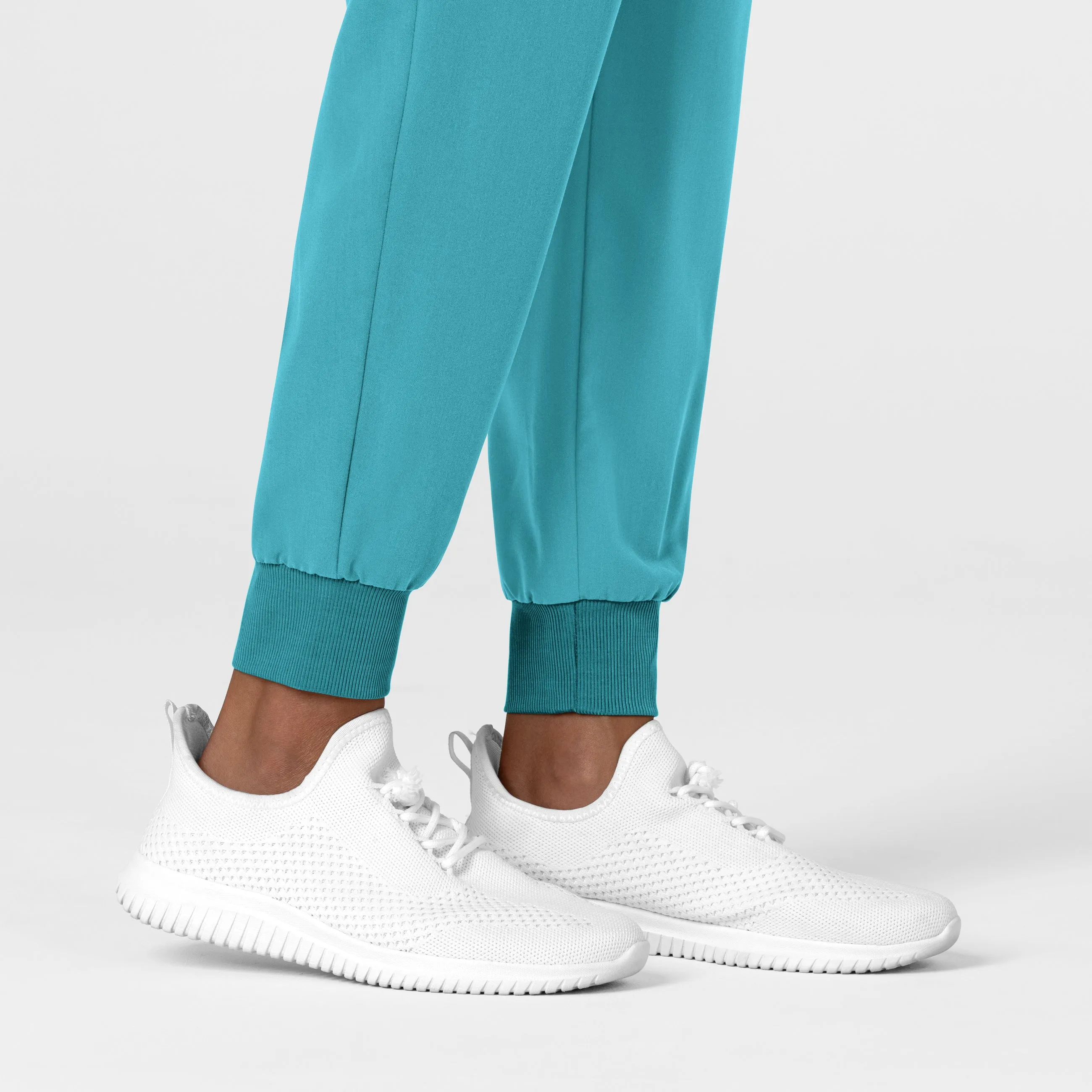 Nova Women's Jogger Utility Scrub Pant - Teal Blue