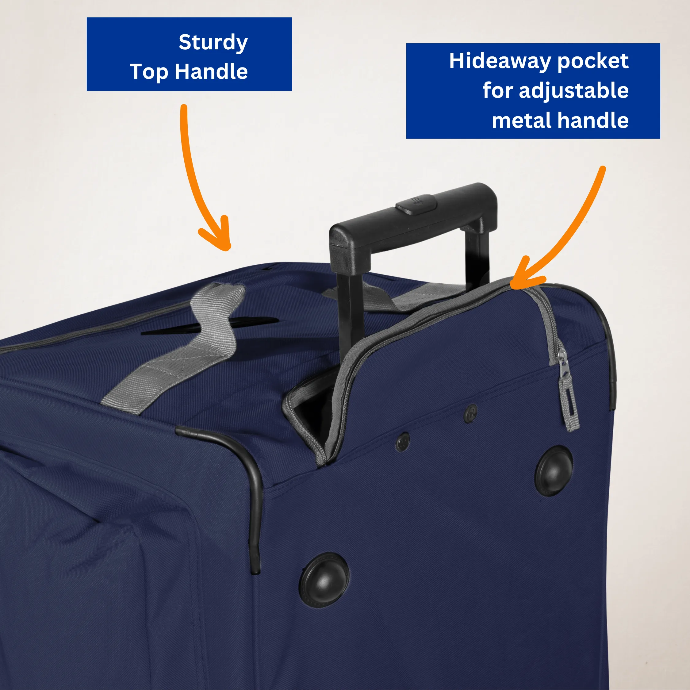 Olympia 8 Pocket Rolling Duffel 29" Large Size