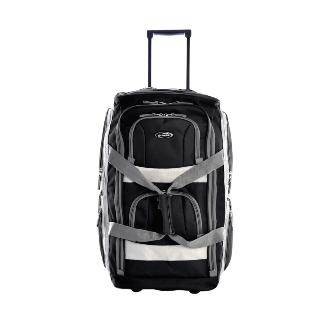 Olympia 8 Pocket Rolling Duffel 29" Large Size