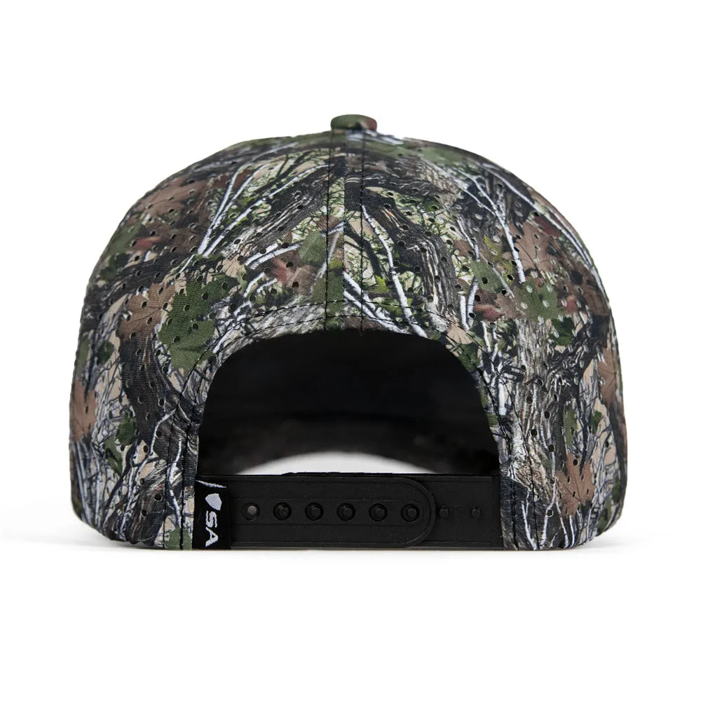 Performance Snapback | SA Forest Camo-Dregs