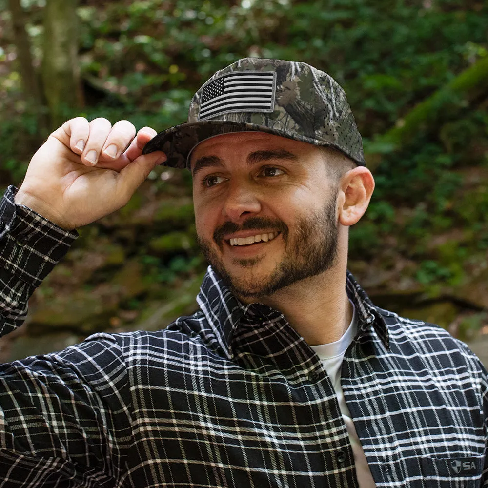 Performance Snapback | SA Forest Camo-Dregs