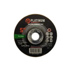 Platinum TO-6557  -  6" x 1/4" x 7/8" Aluminum Grinding Disc - TYPE 27   6" x 1/4" x 7/8"