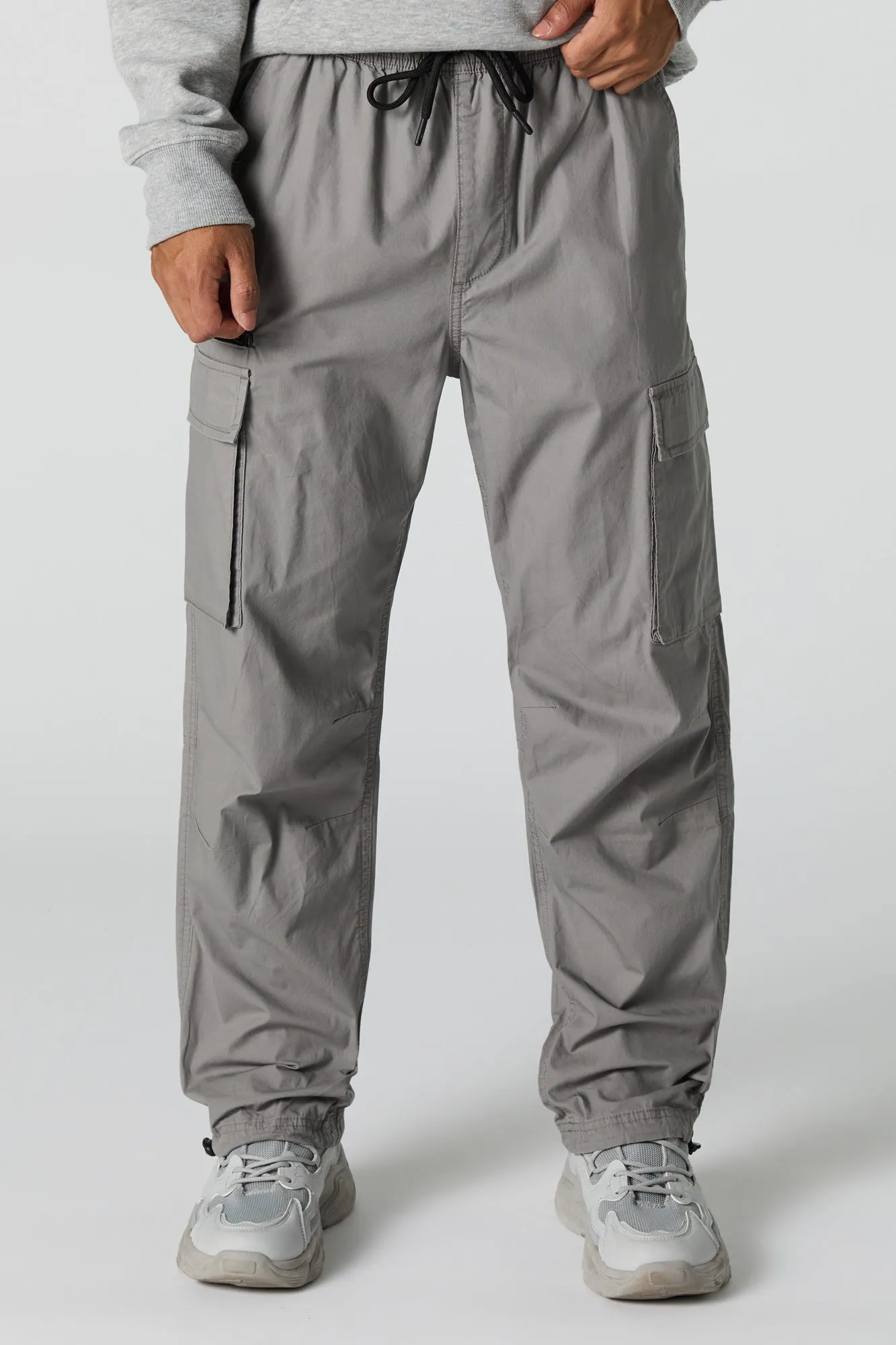 Poplin Cargo Jogger