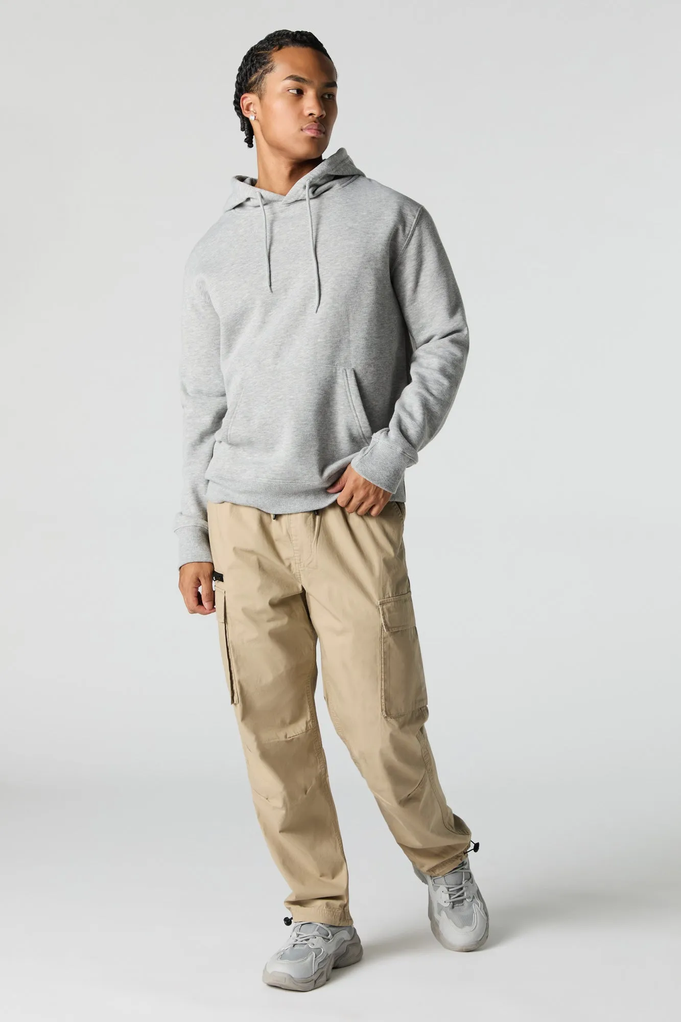 Poplin Cargo Jogger