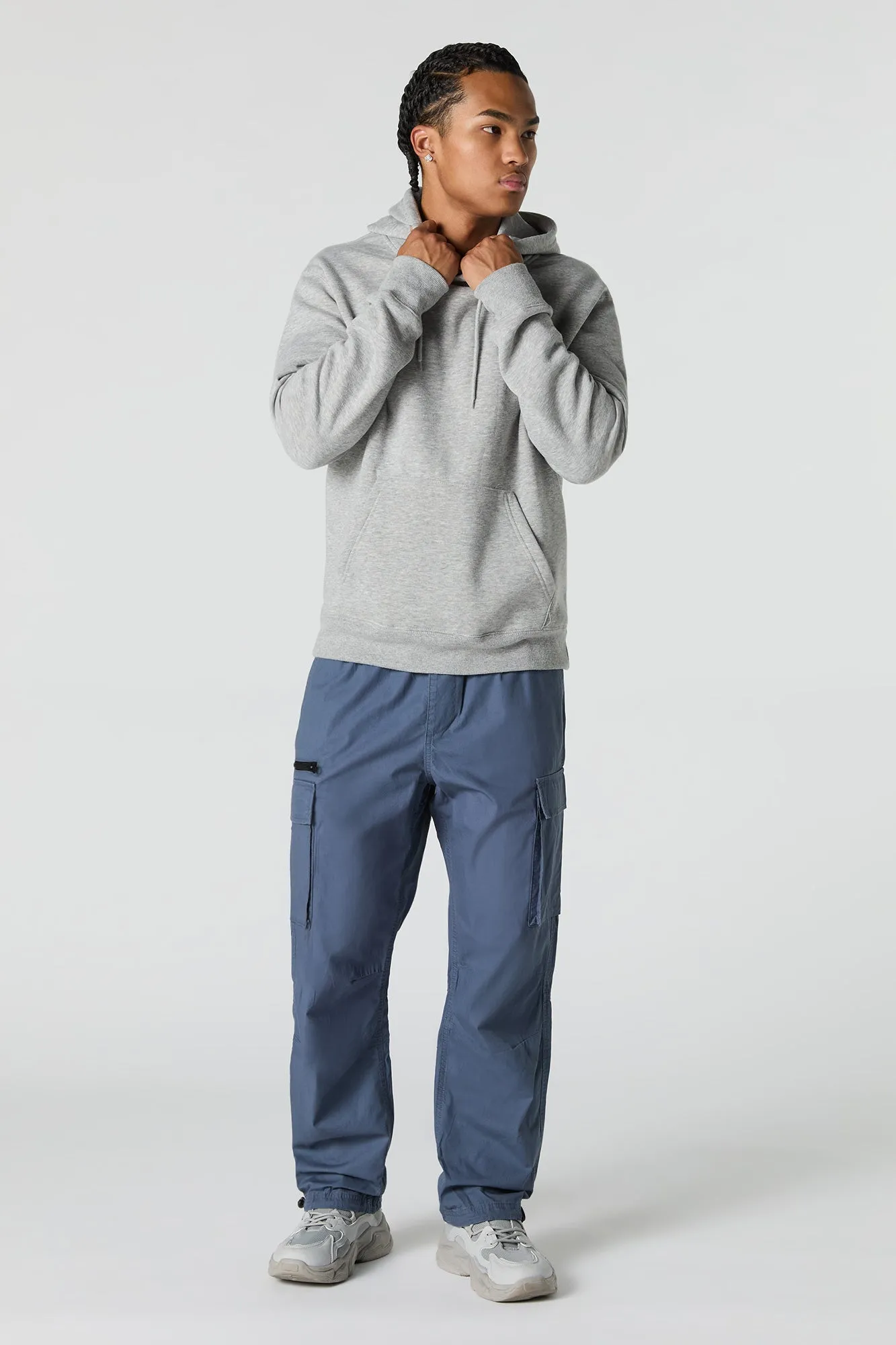 Poplin Cargo Jogger