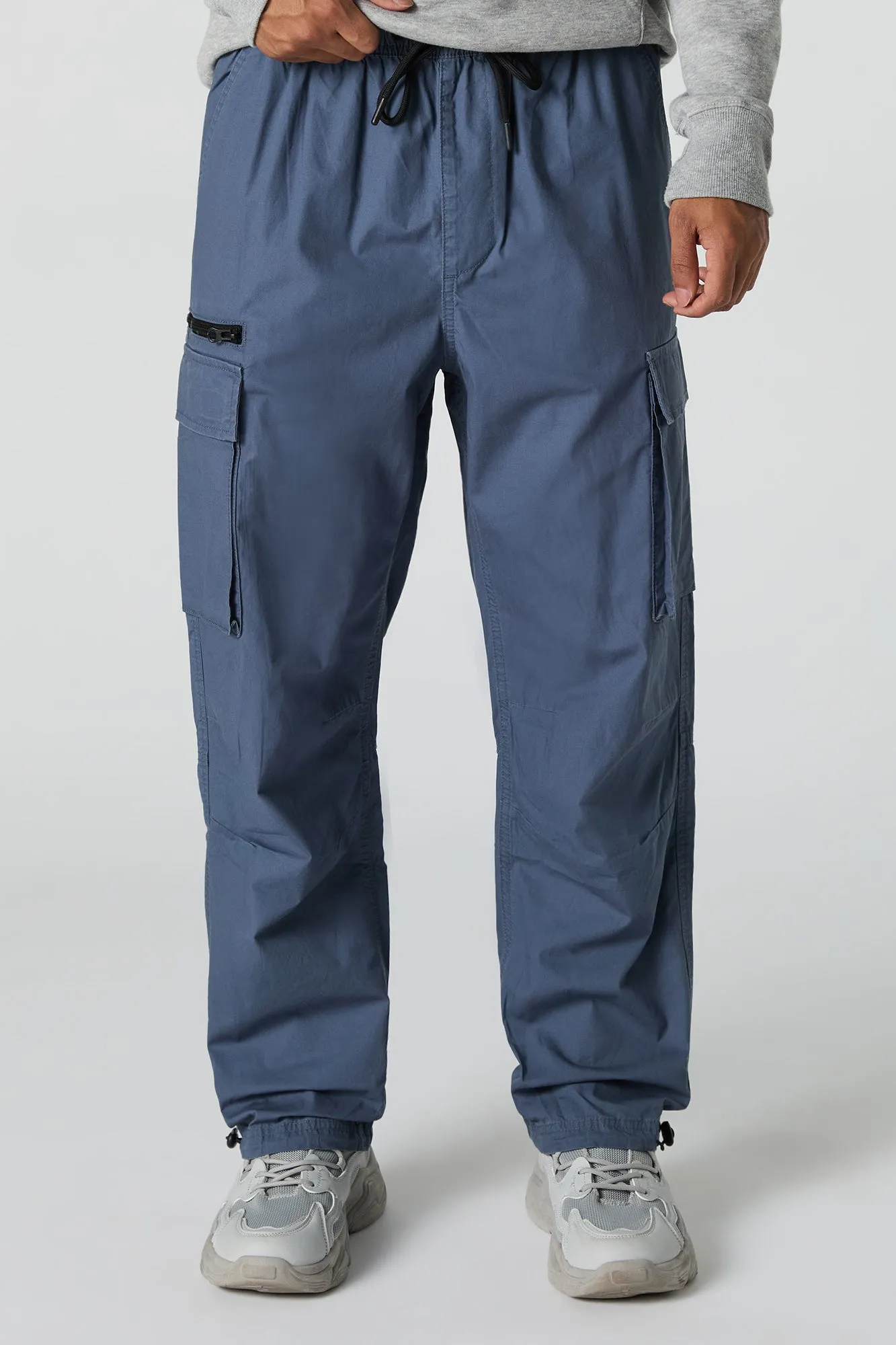 Poplin Cargo Jogger