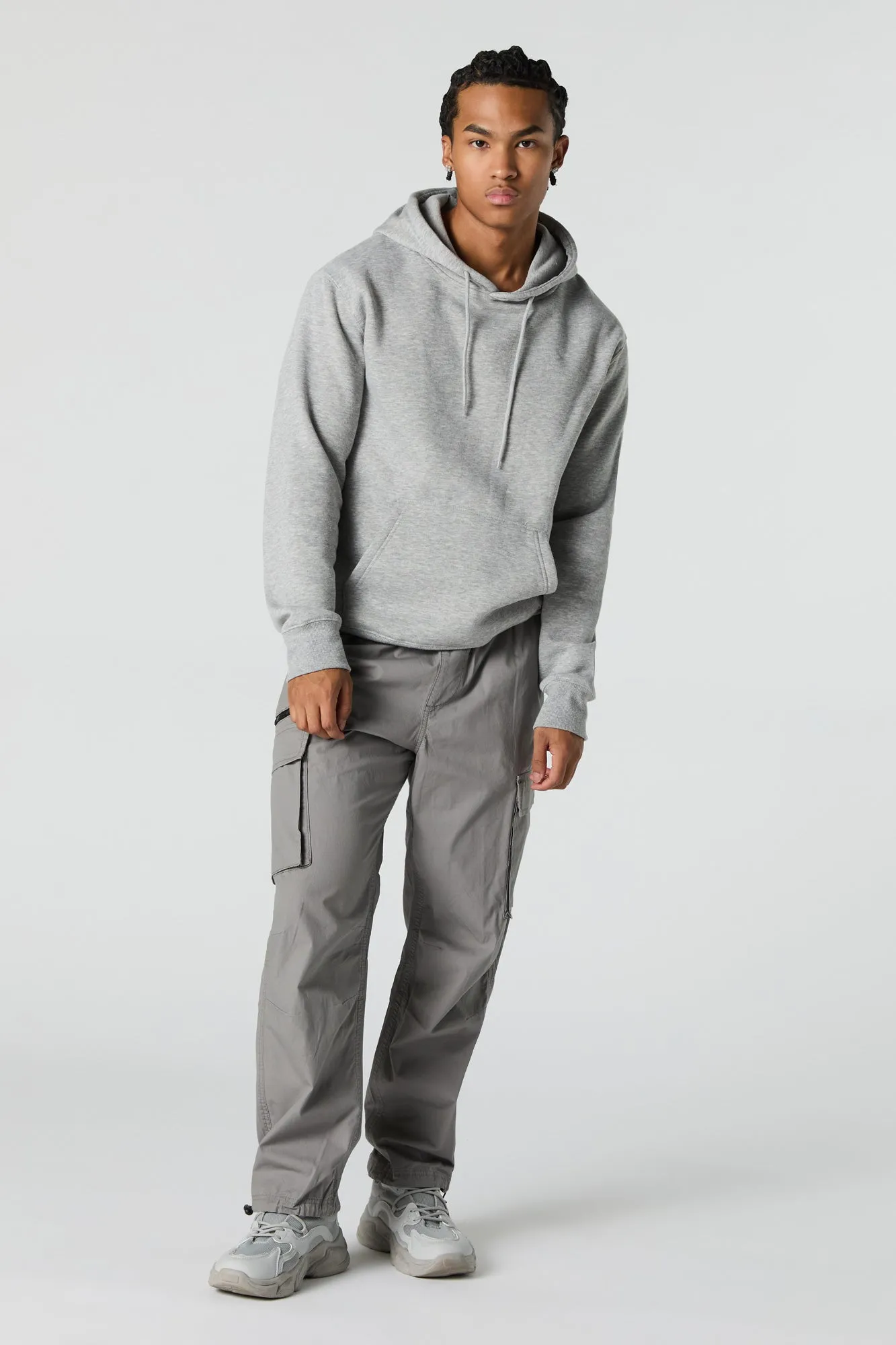 Poplin Cargo Jogger