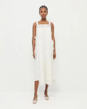 Poppy Lace Trim Dress