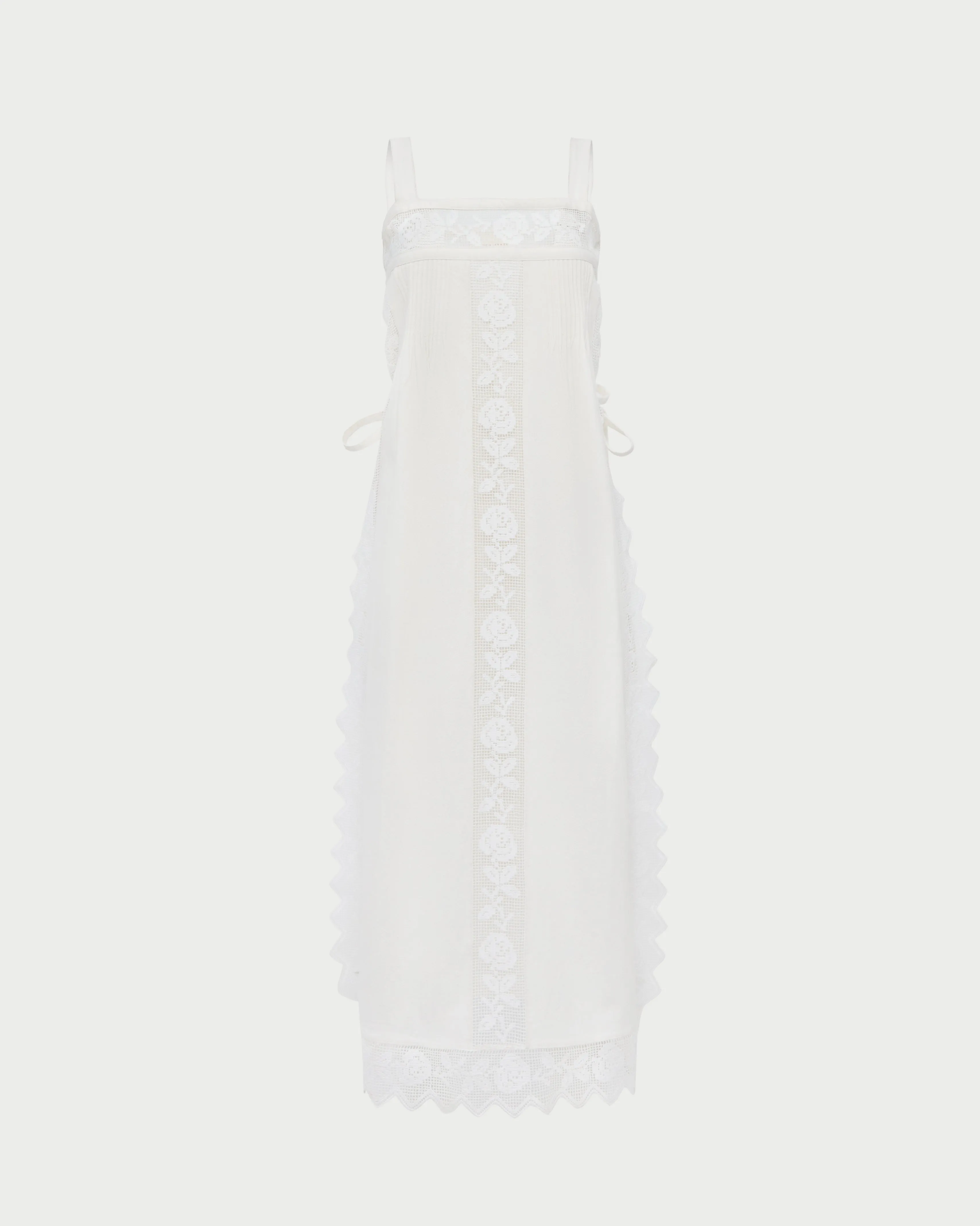 Poppy Lace Trim Dress